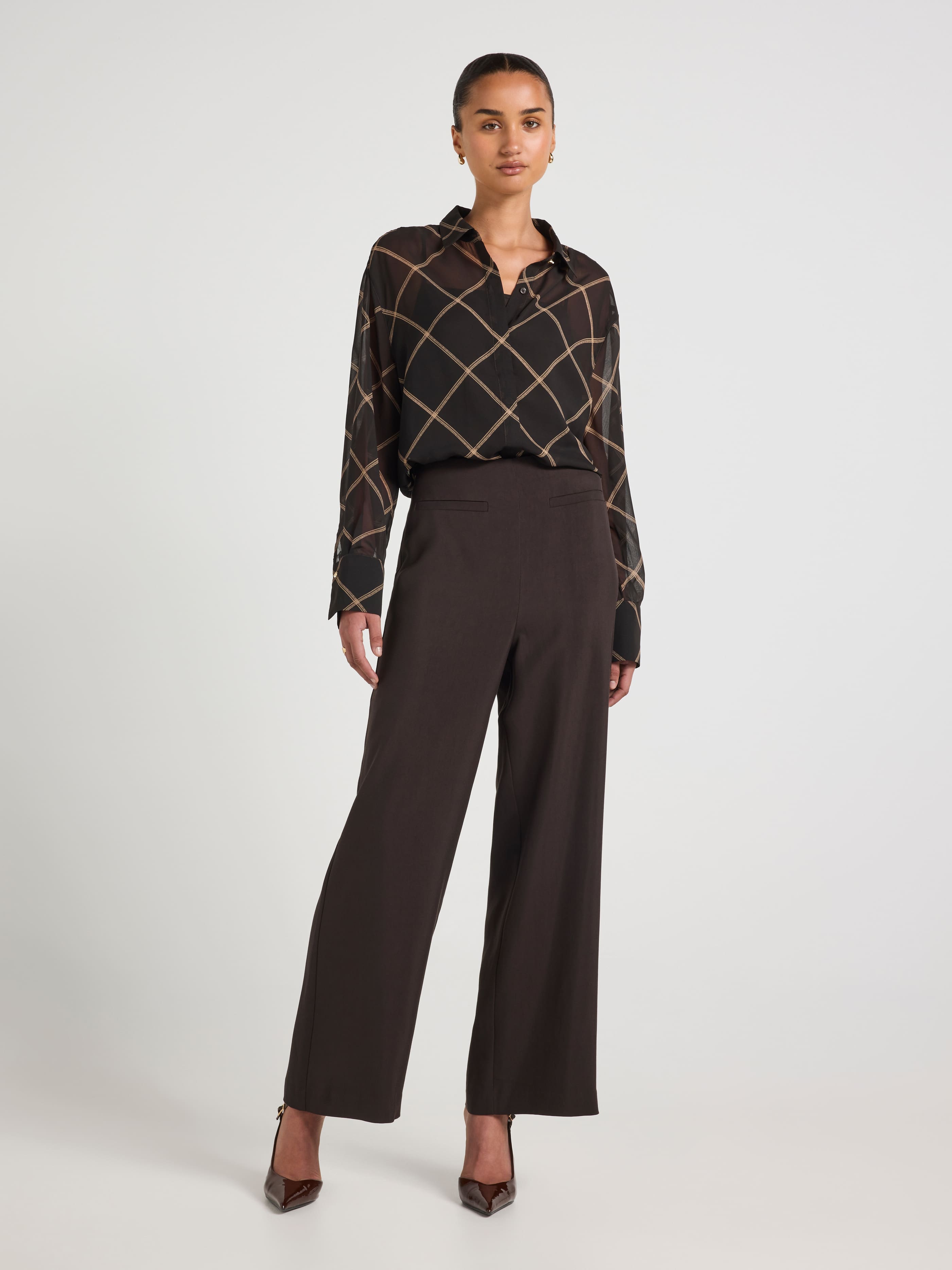 Saskia Sheer Shirt