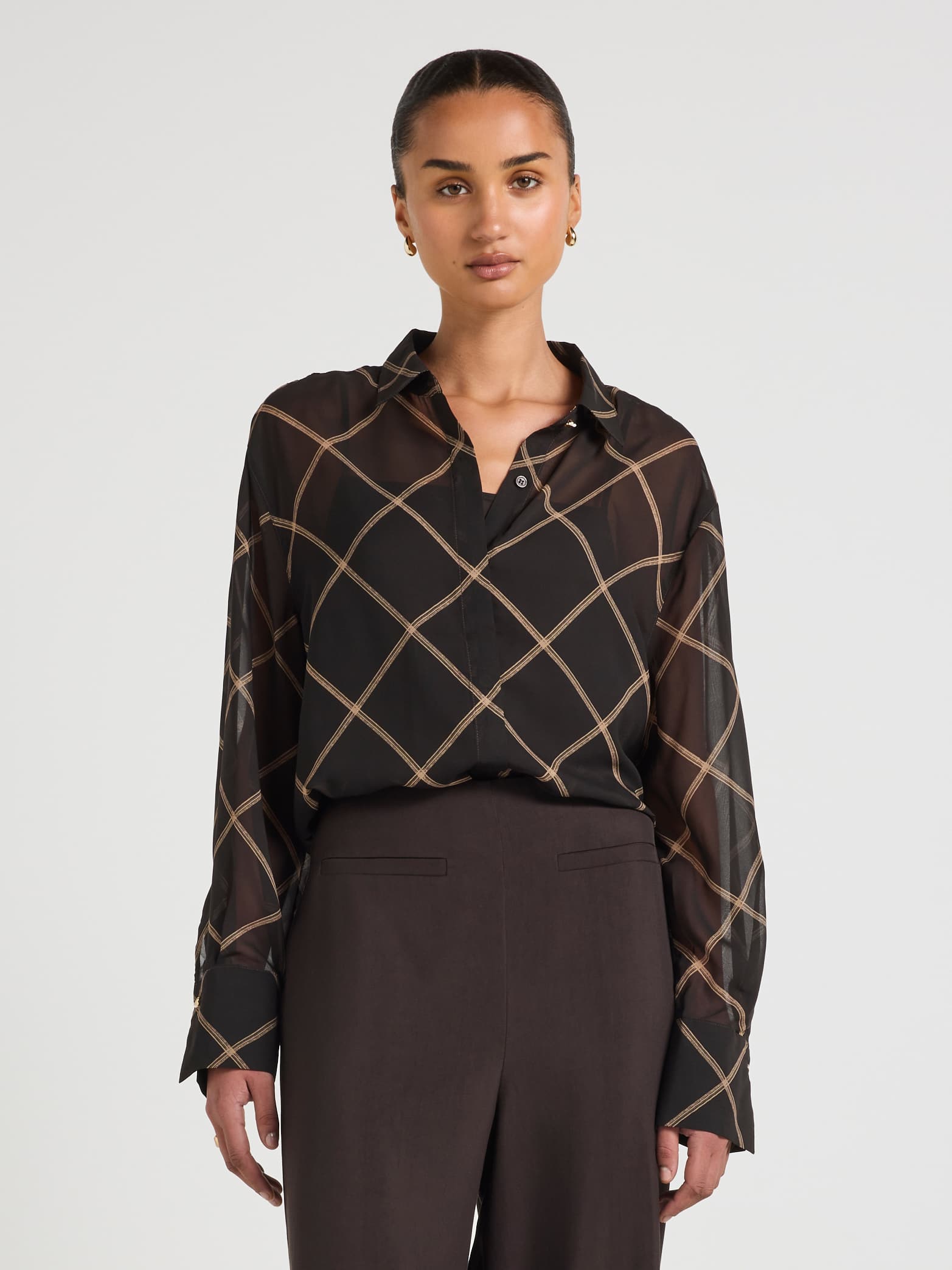 Saskia Sheer Shirt