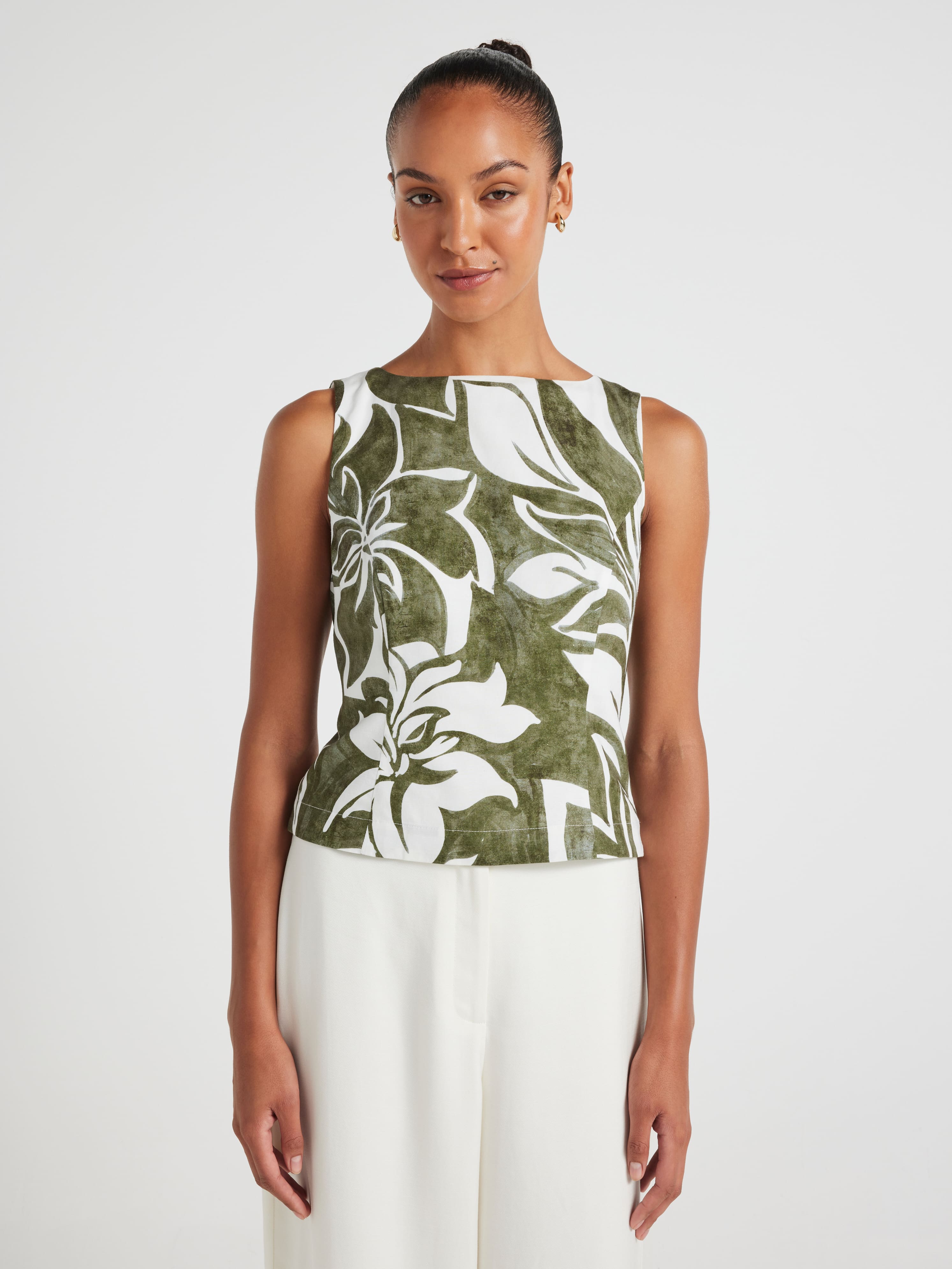 Aurora Blend Shell Top
