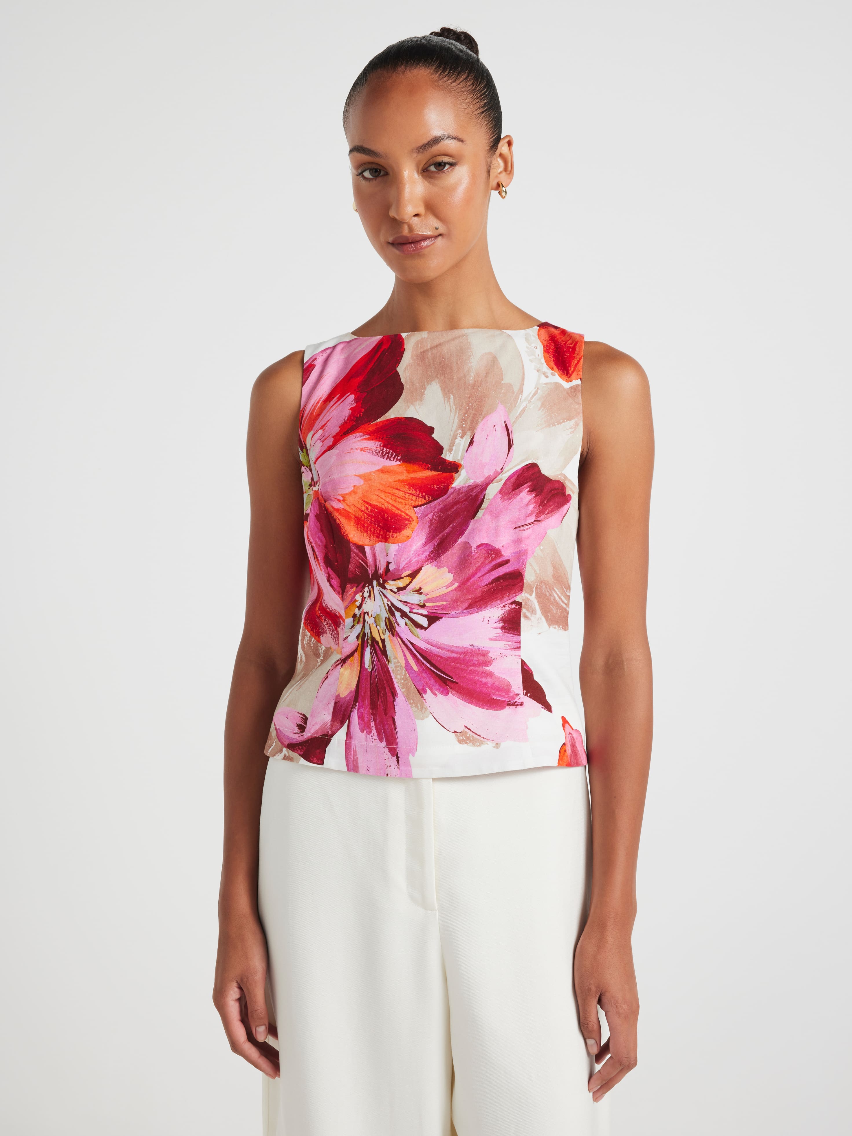 Aurora Blend Shell Top