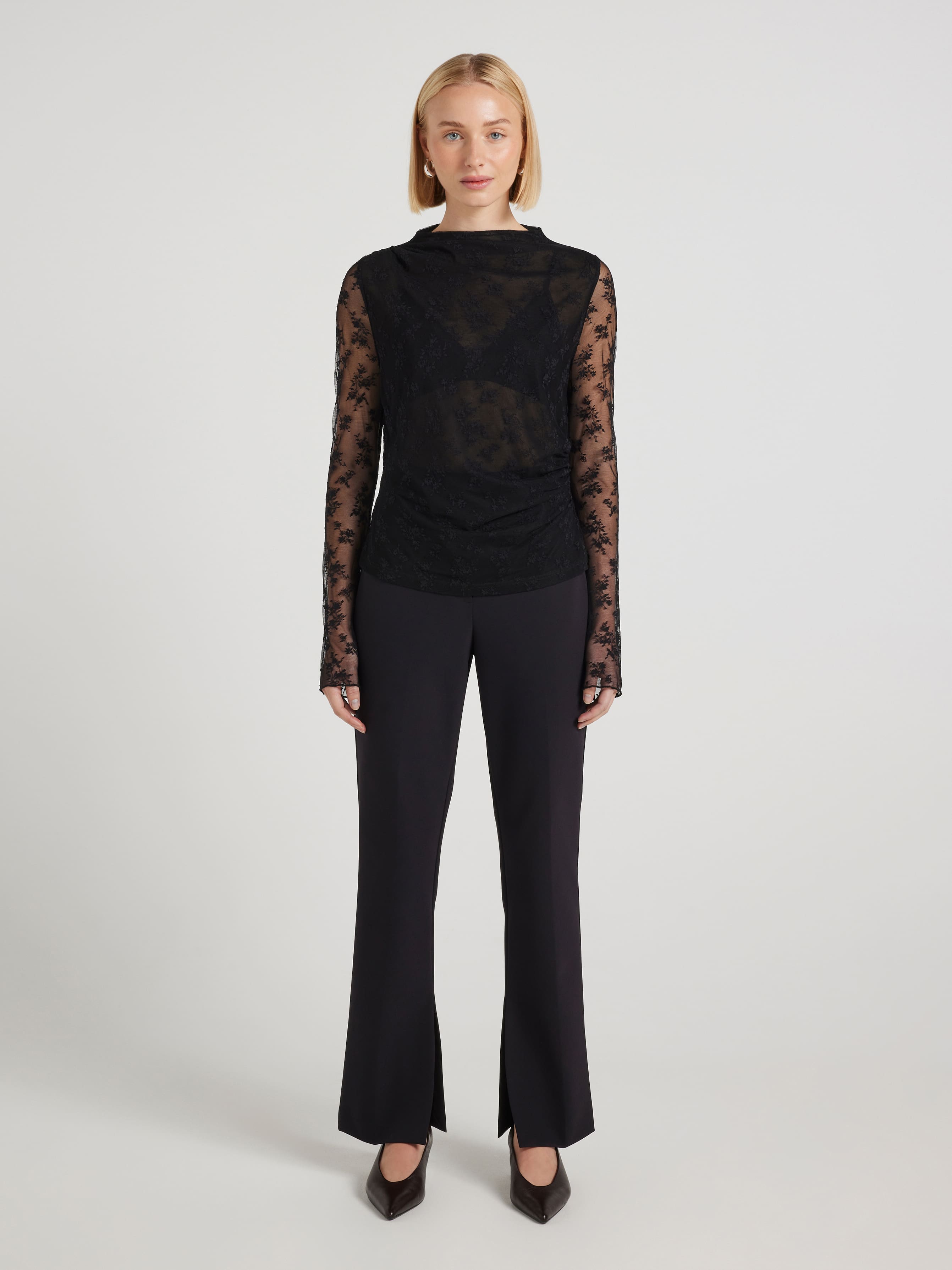 Logan Lace Detail Top