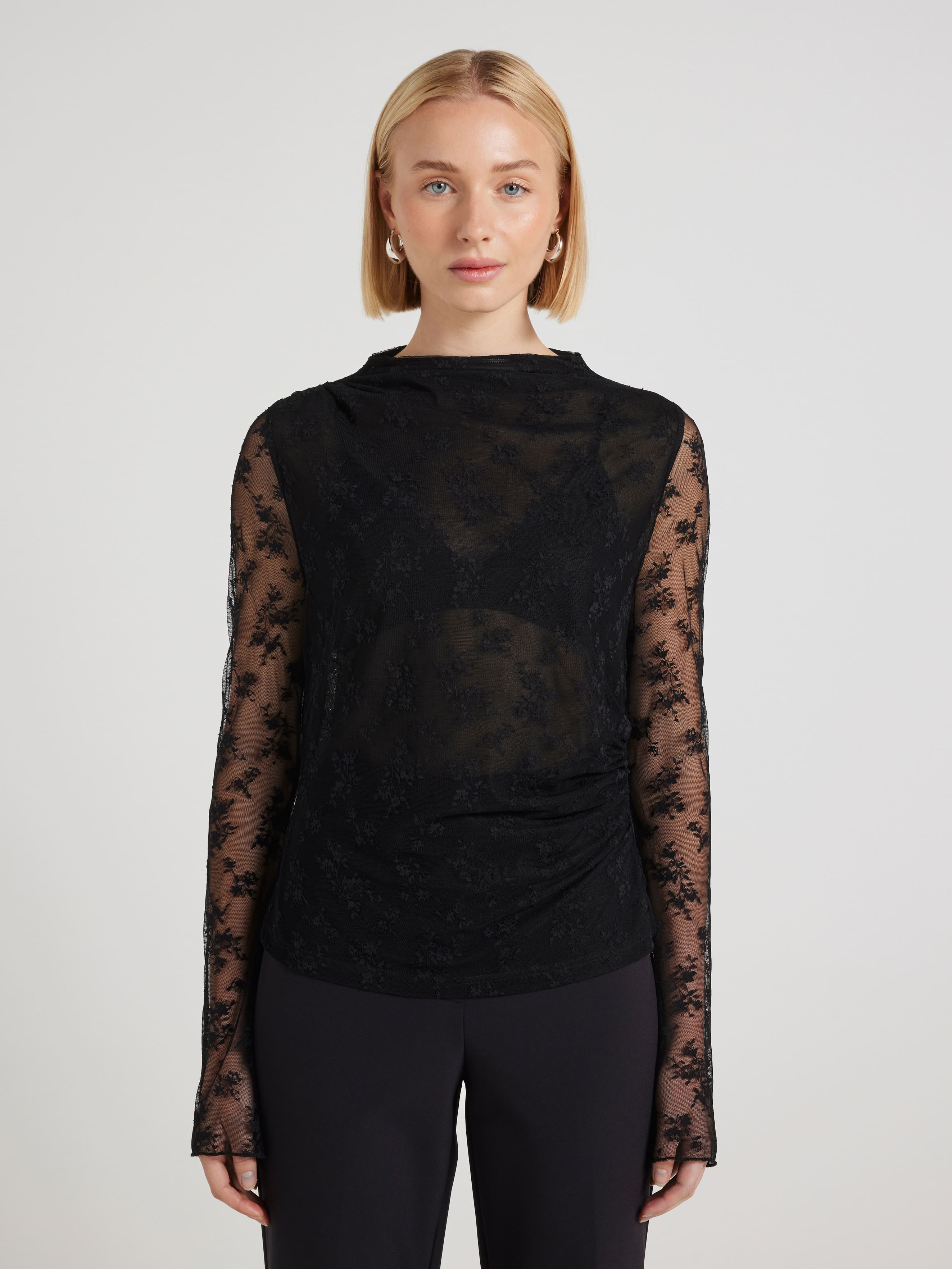 Logan Lace Detail Top
