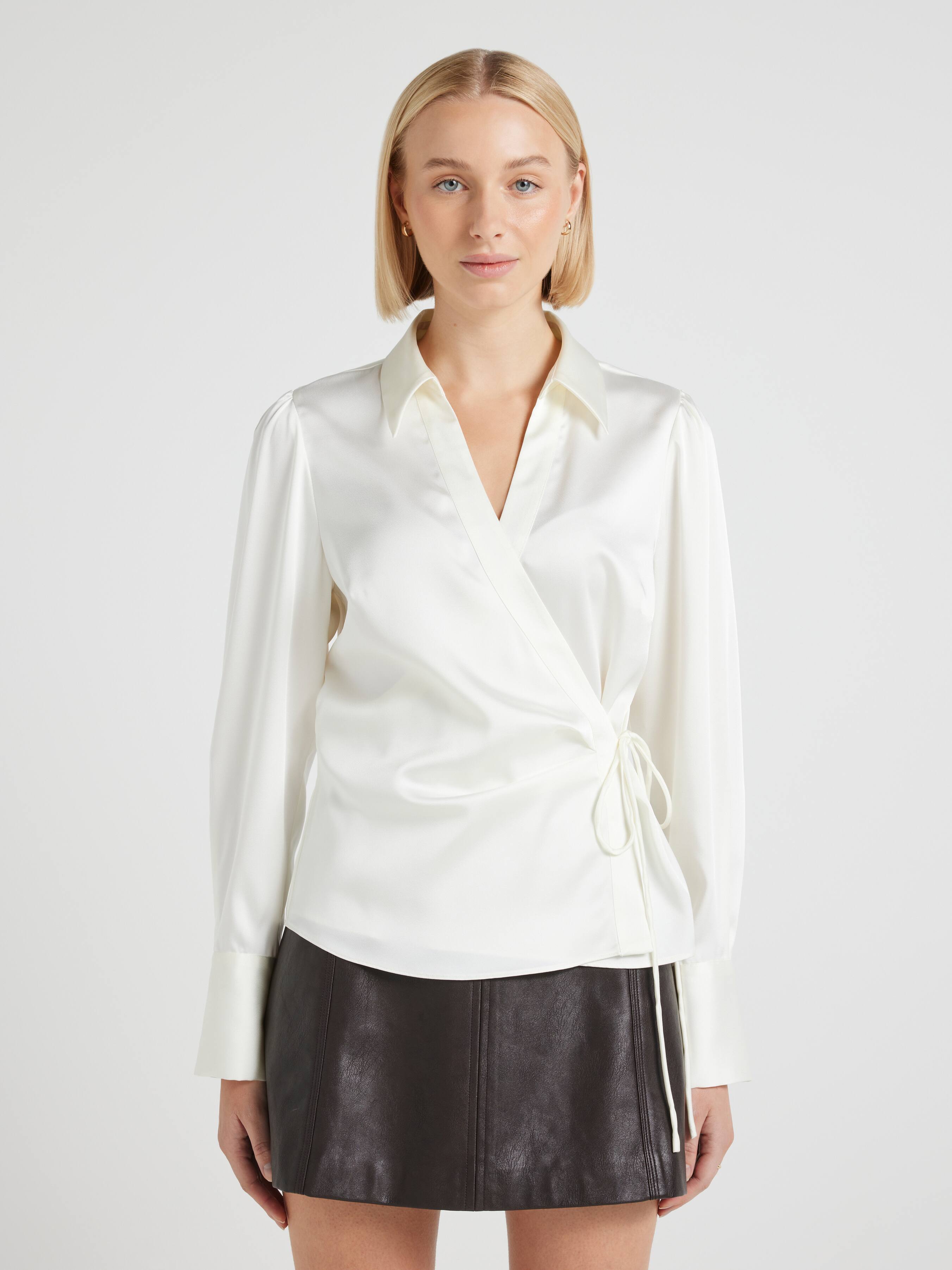 Santana Satin Wrap Shirt