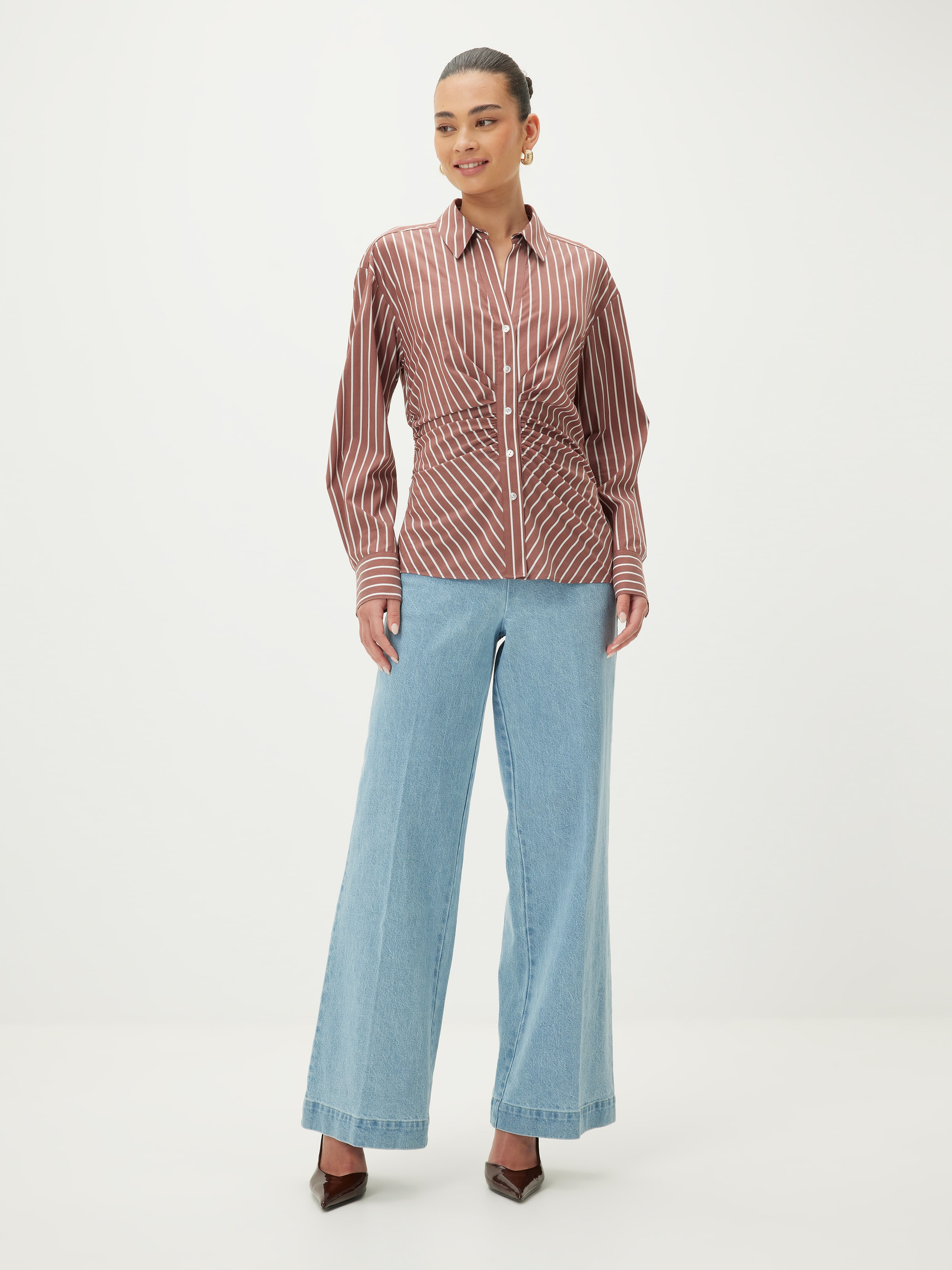 Ronnie Gathered Shirt