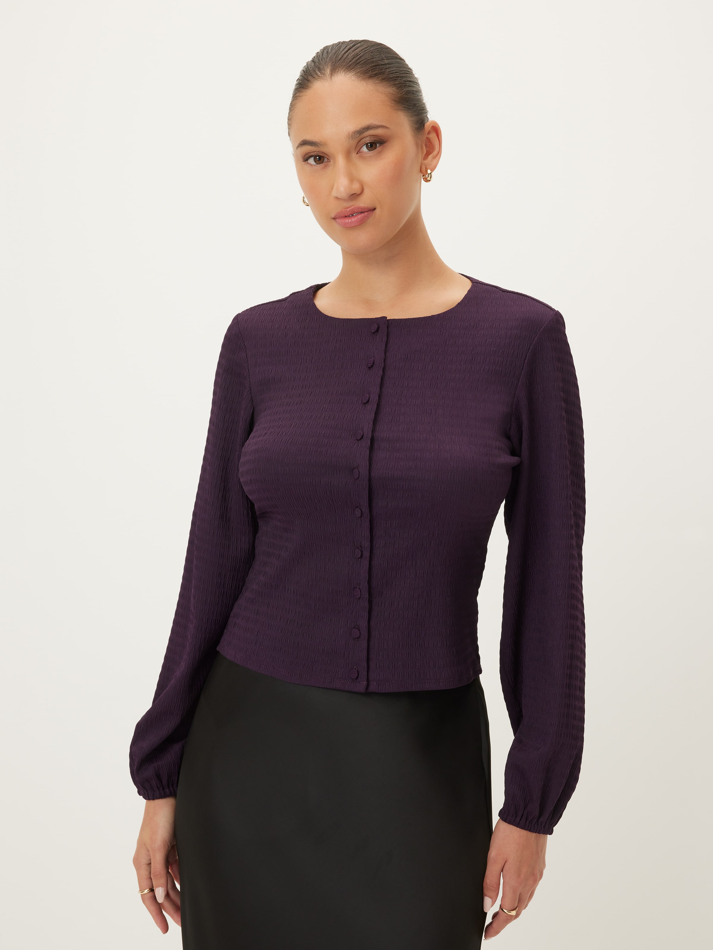 Celeste Seer Sucker Top