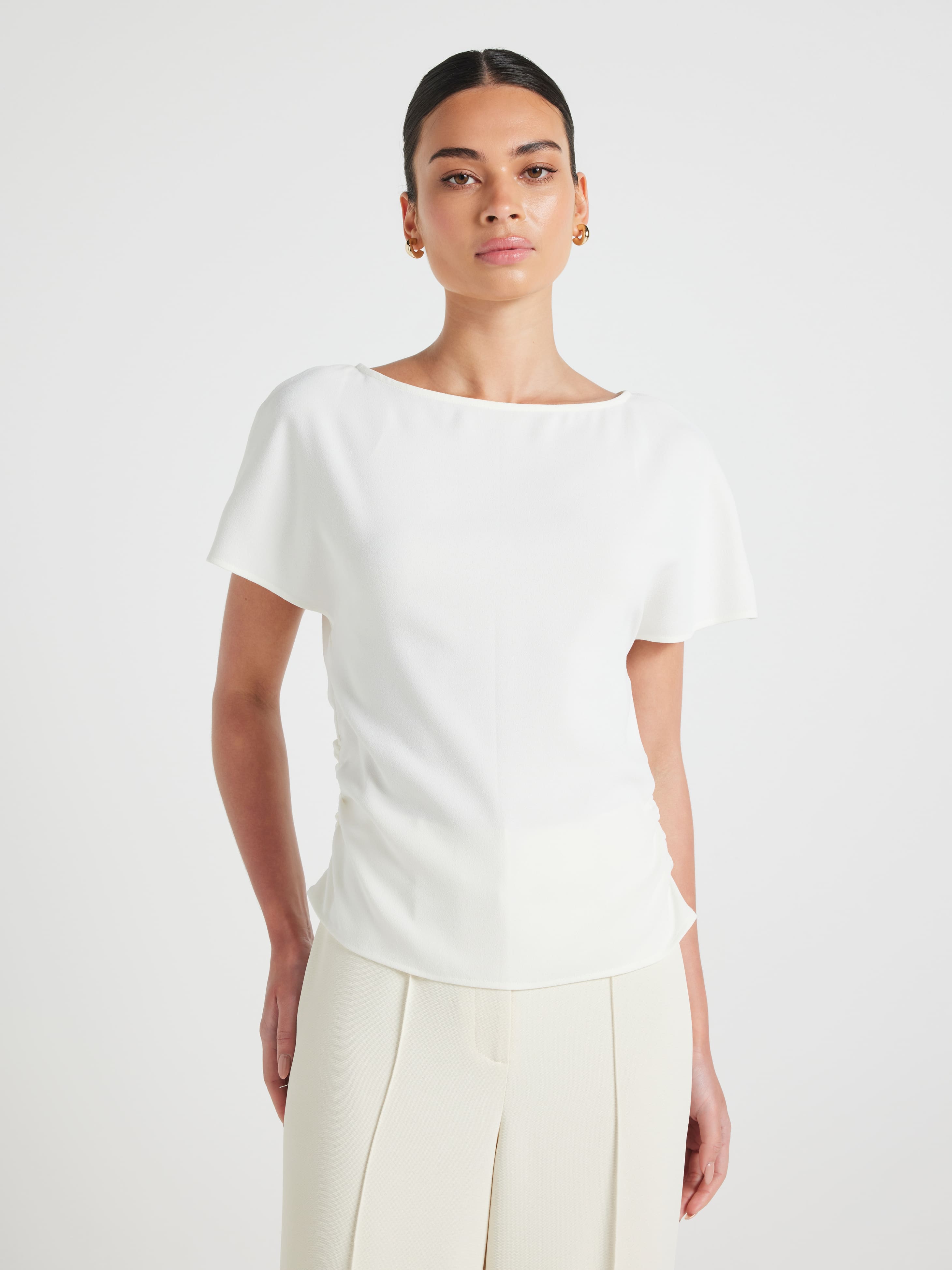 Finley Short Sleeve Shell Top