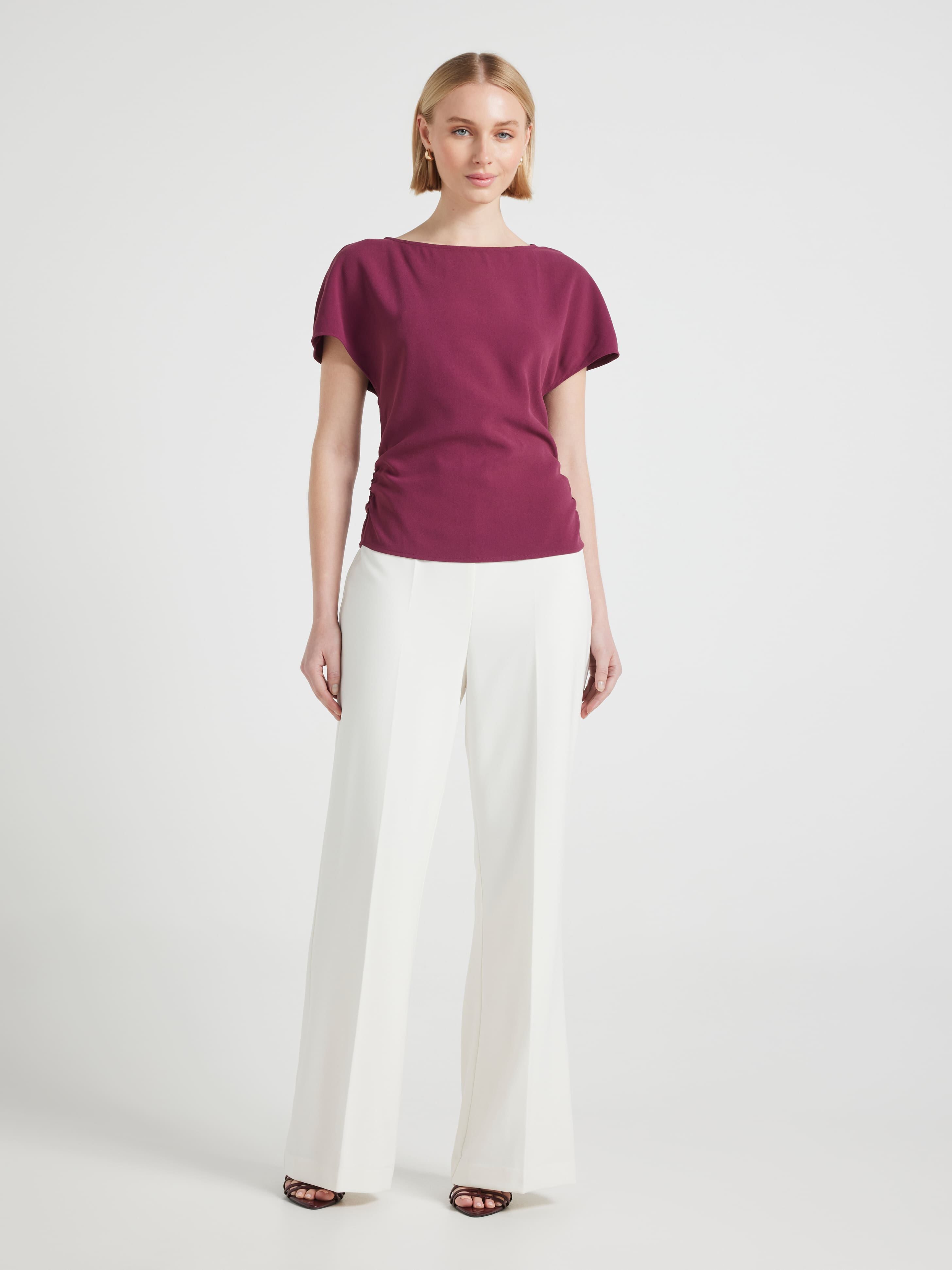 Finley Short Sleeve Shell Top