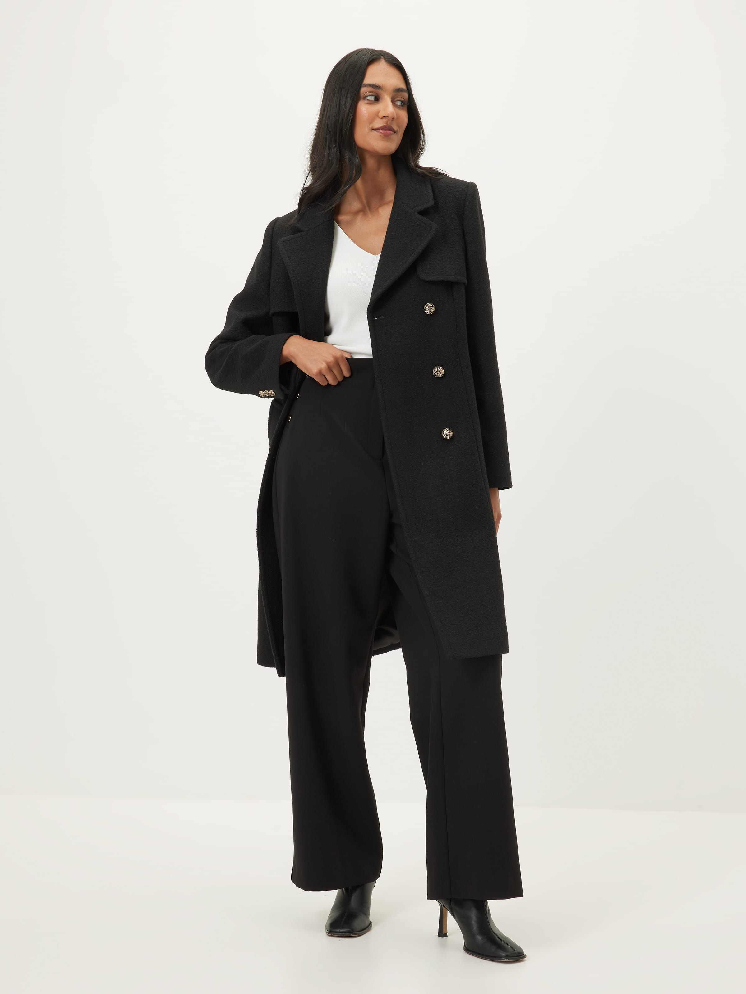 Bella Boucle Trench Coat