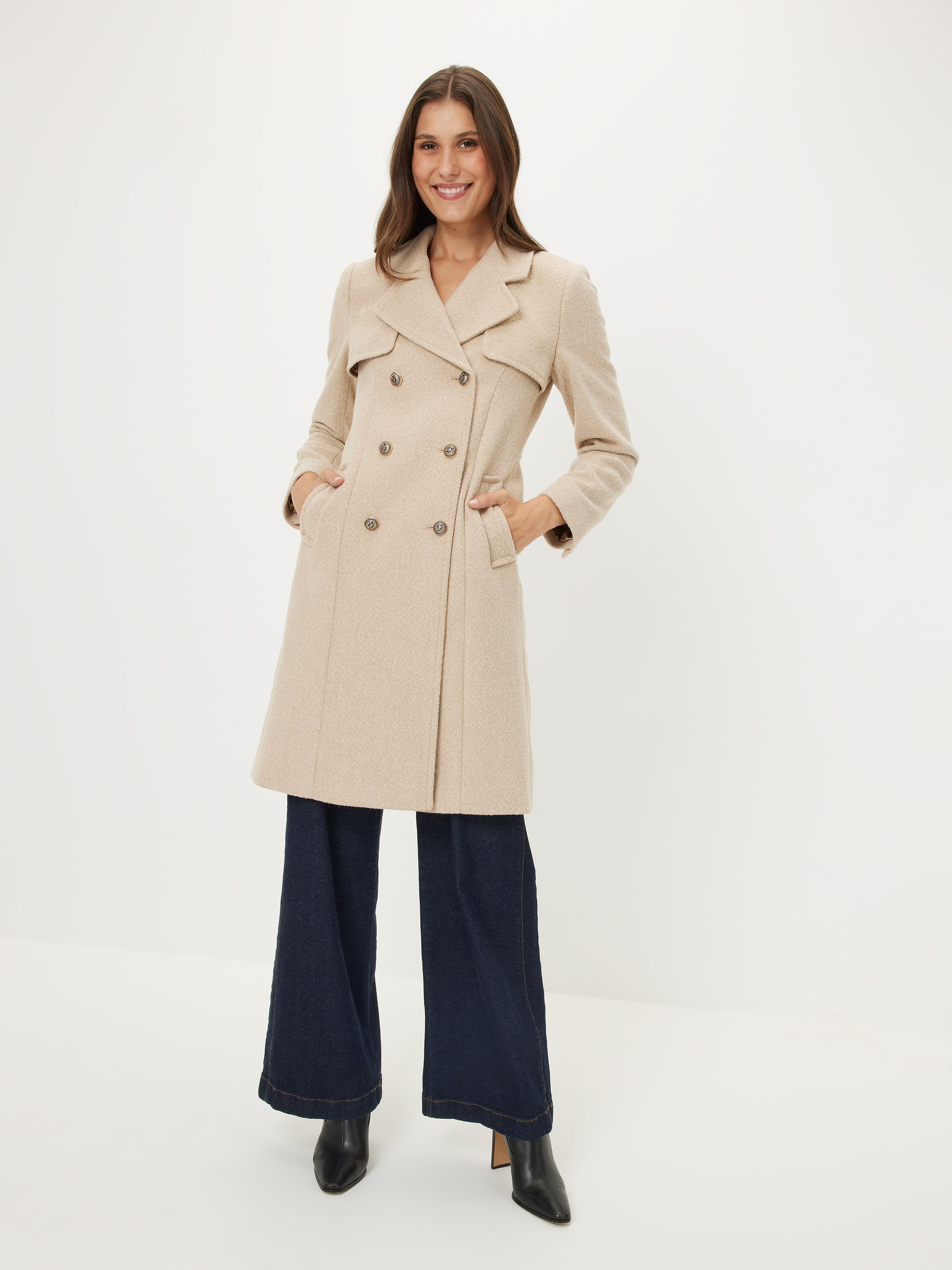Bella Boucle Trench Coat