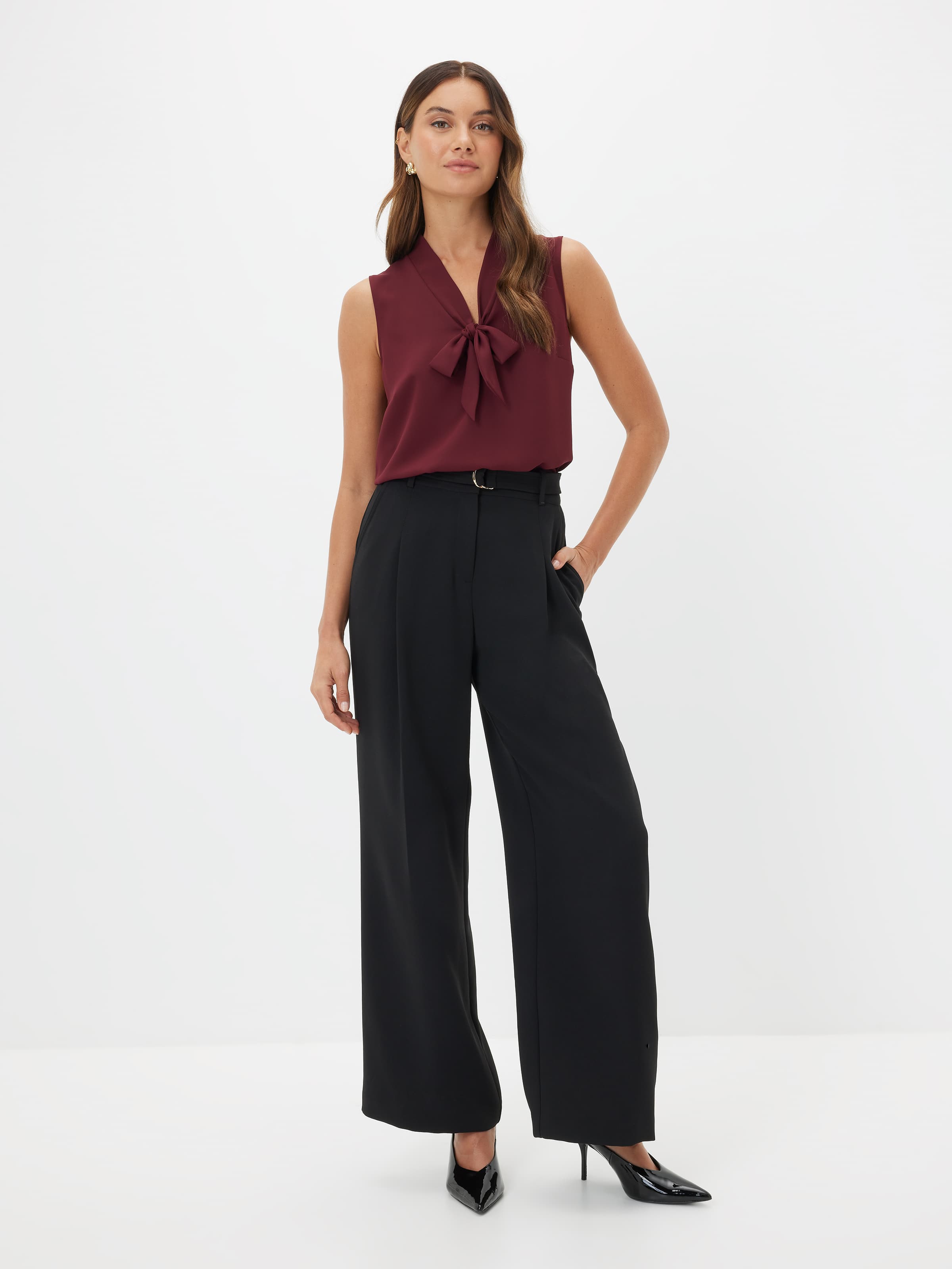Delilah Tie Neck Top