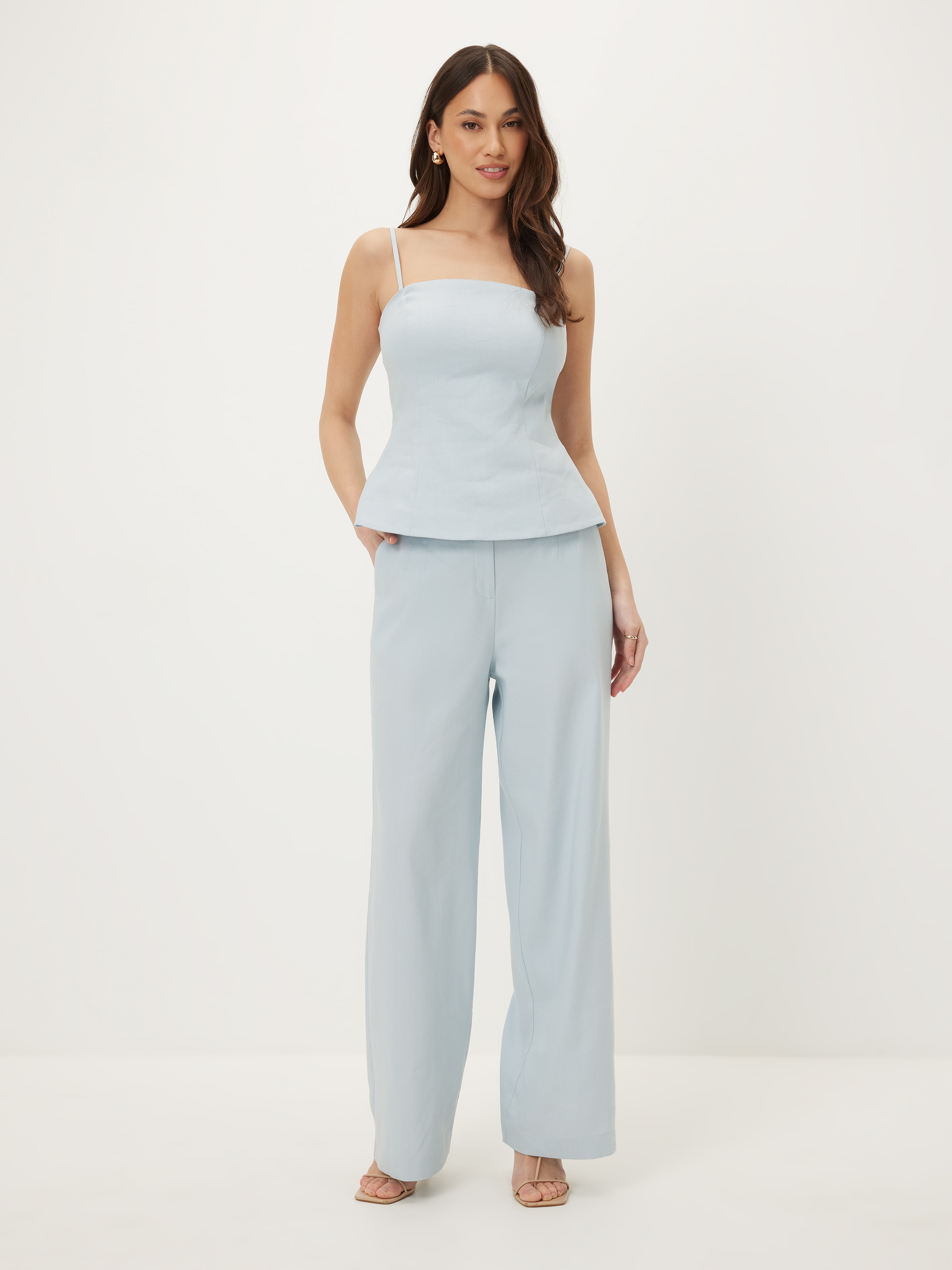 Blue Moon Strapless Top