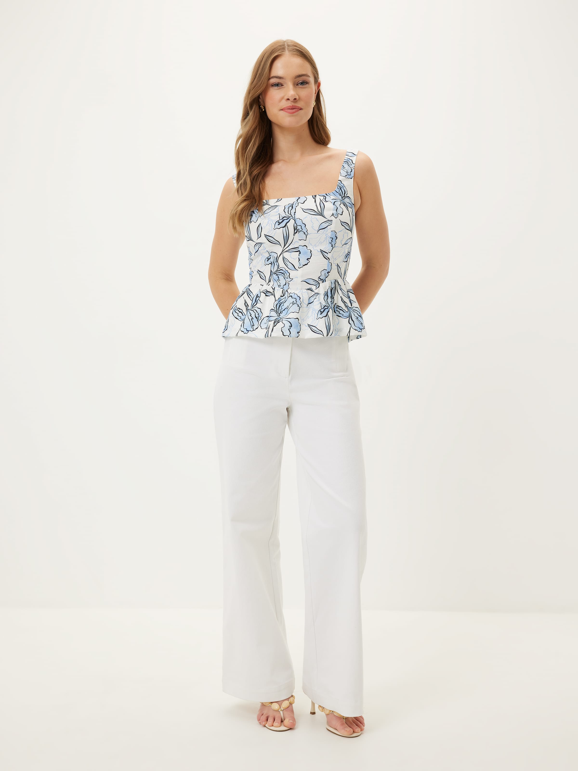 Eva Corset Peplum Top