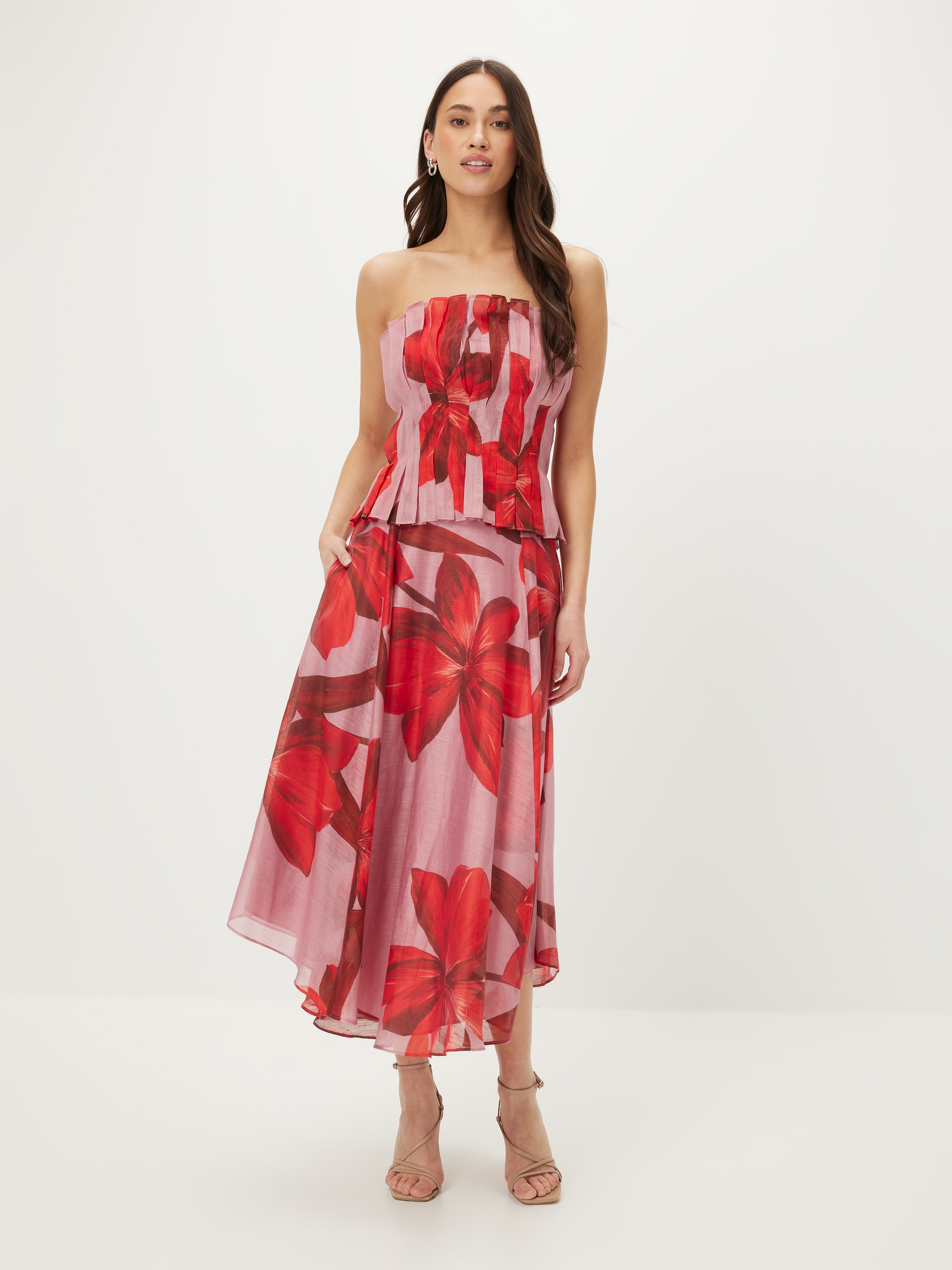 Bella Pleated Bandeau Top