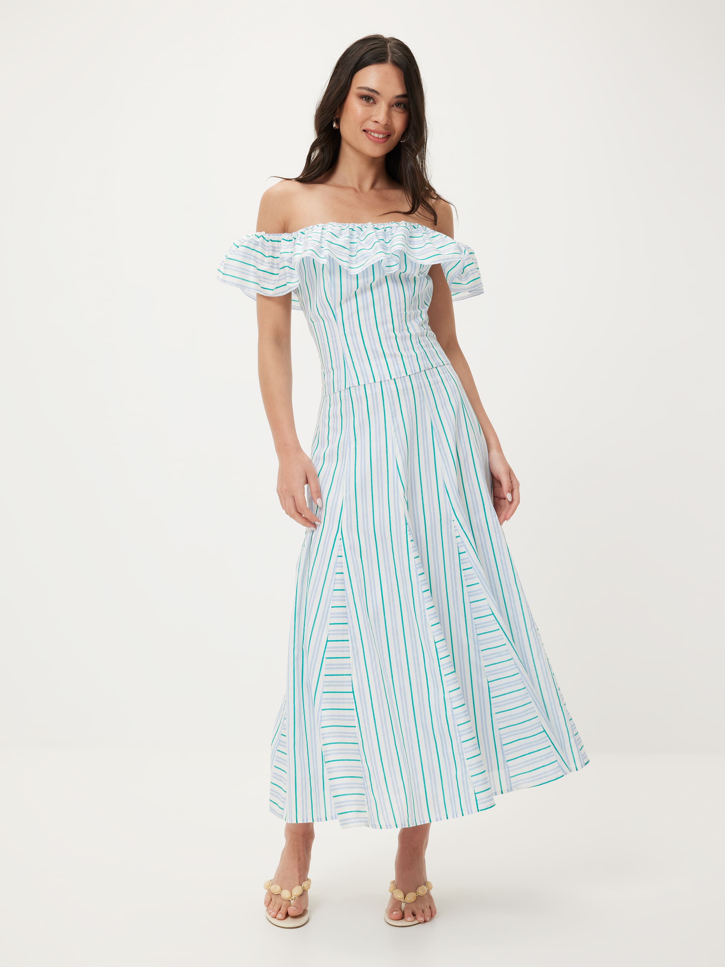 Seeing Stripes Off Shoulder Top