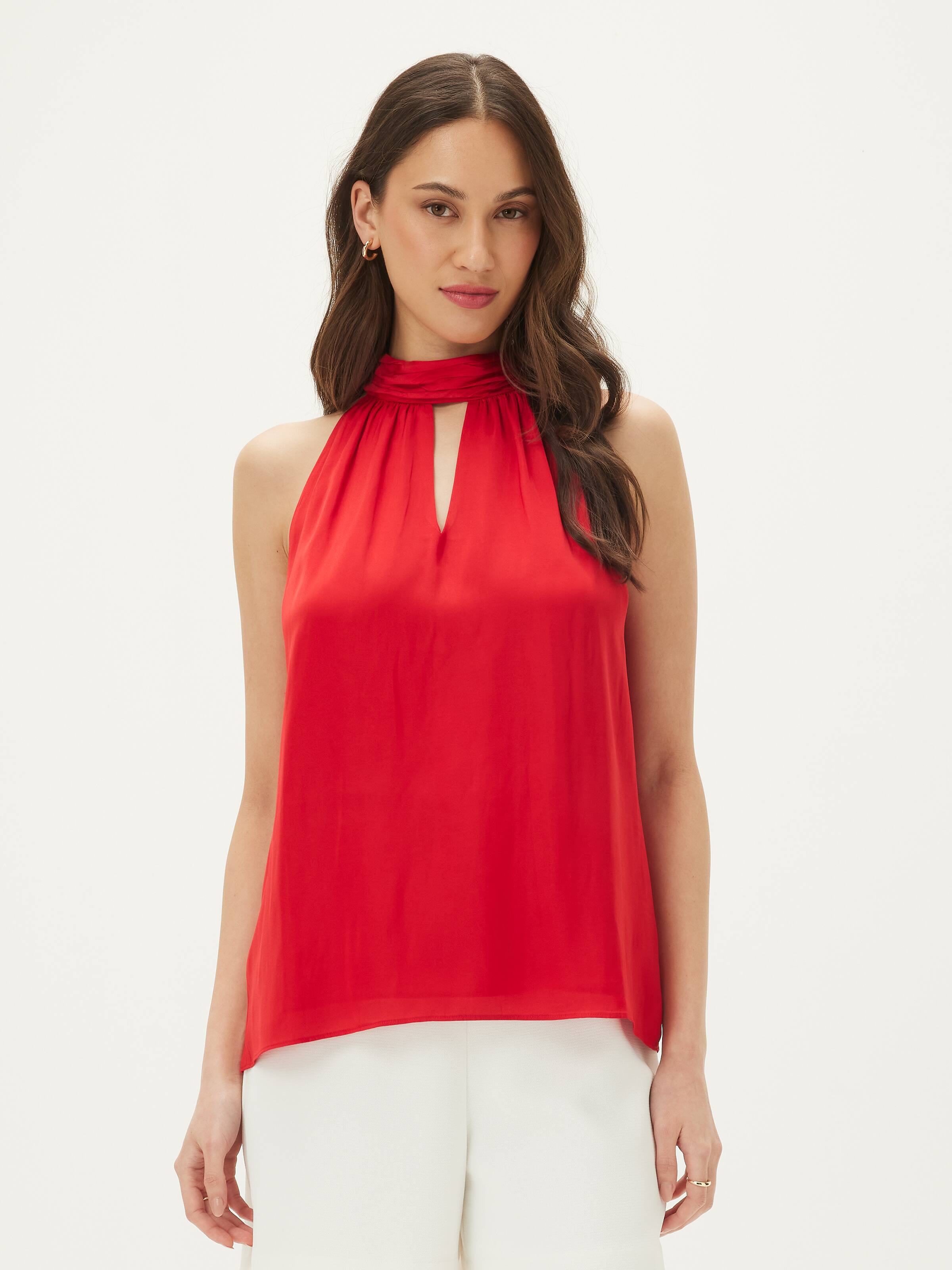 Christine Tie Neck Halter