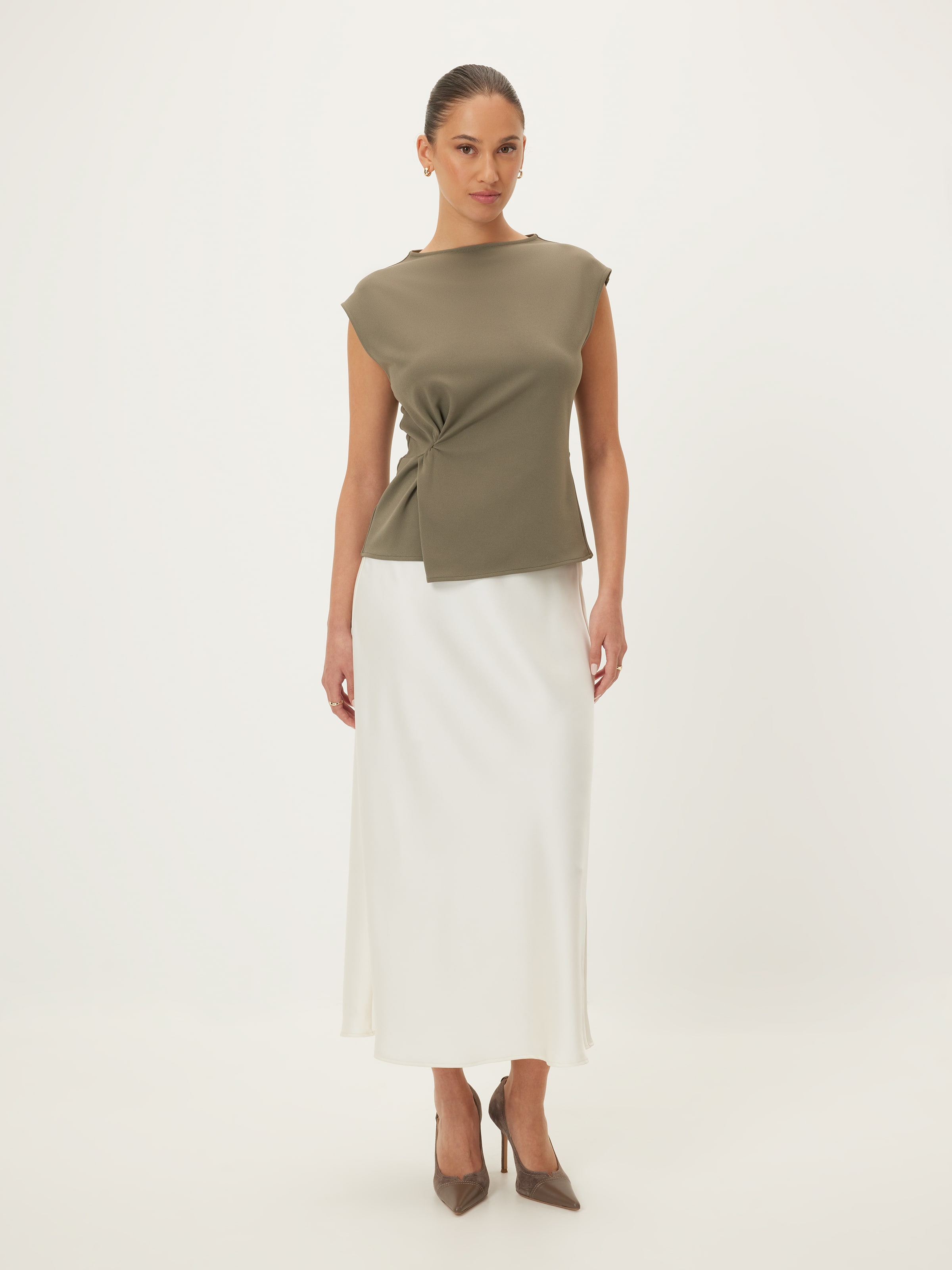 Almost Gone Kendra Twist Front Top