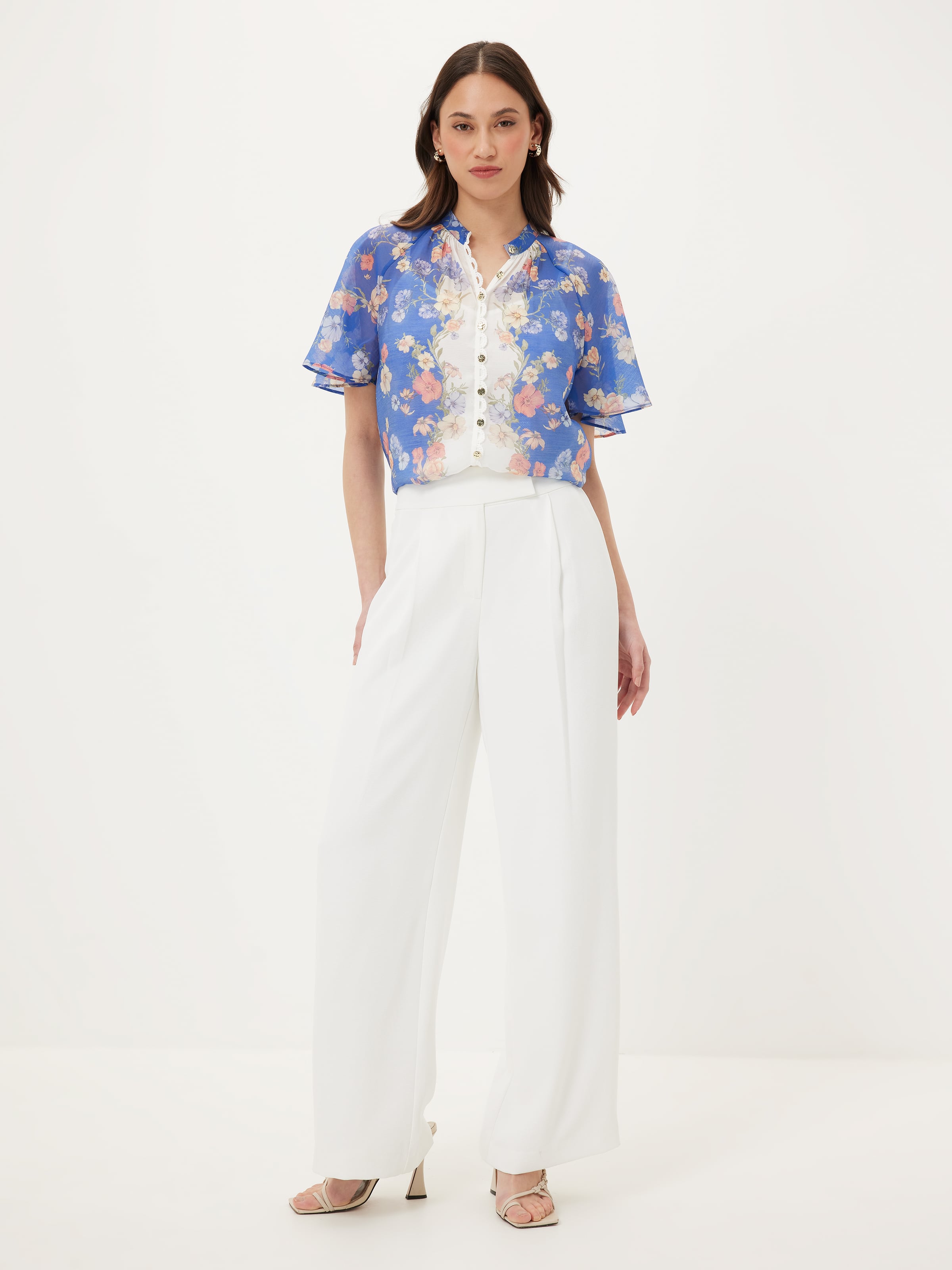Vesper High Neck Blouse