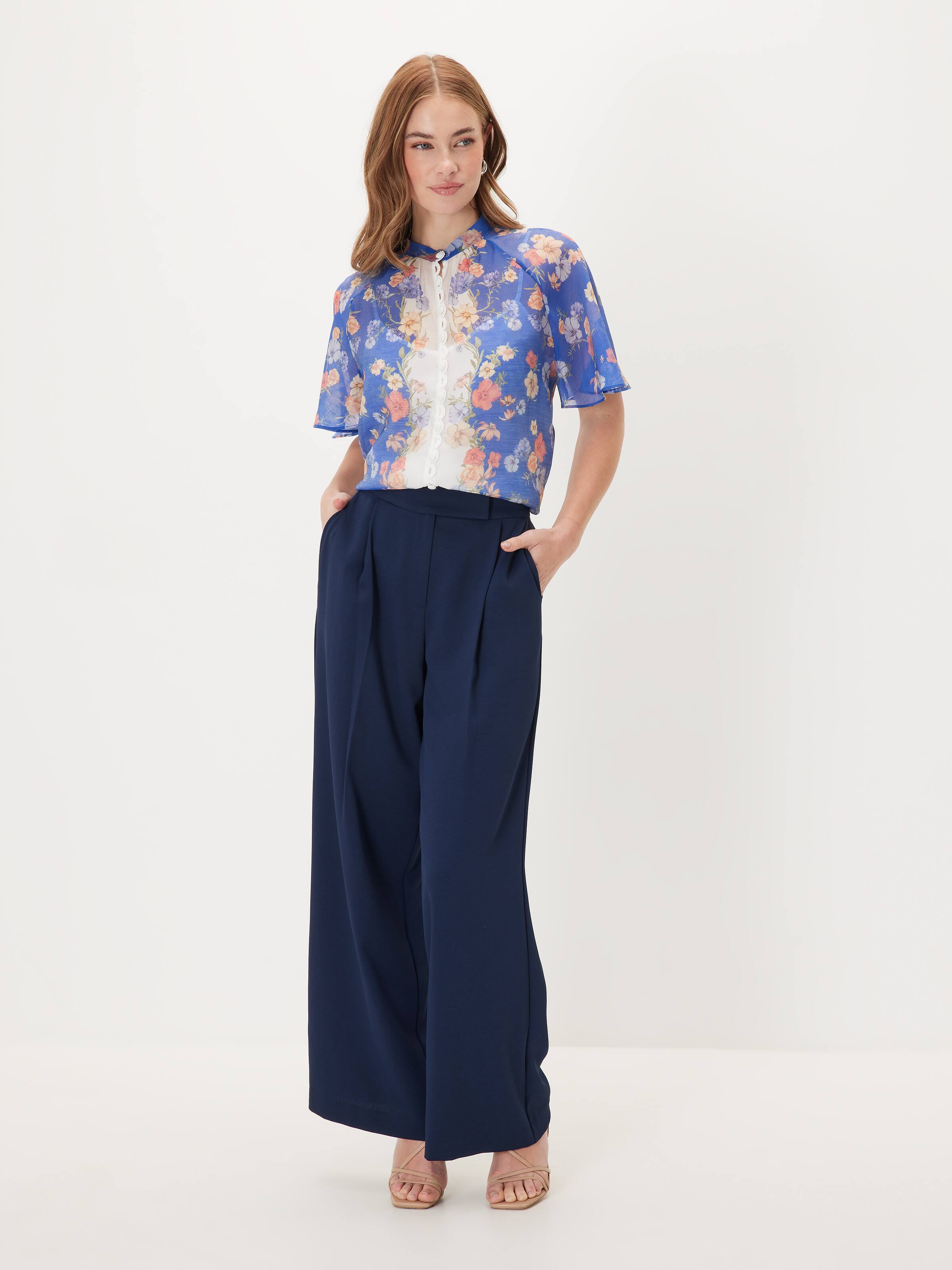 Vesper High Neck Blouse