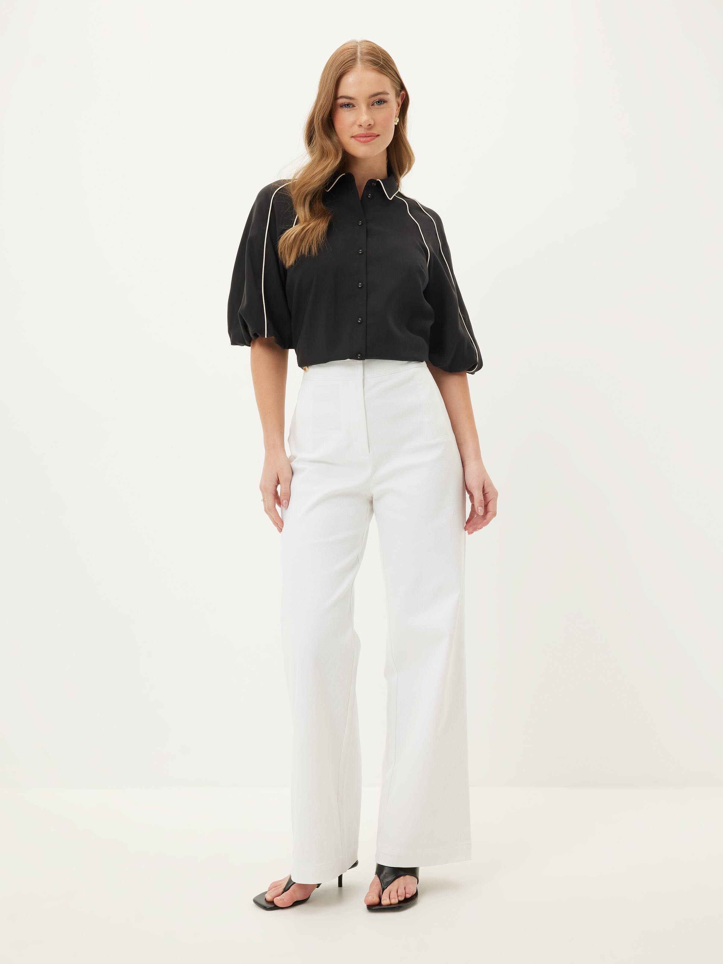 Frankie Panelled Sleeve Blouse