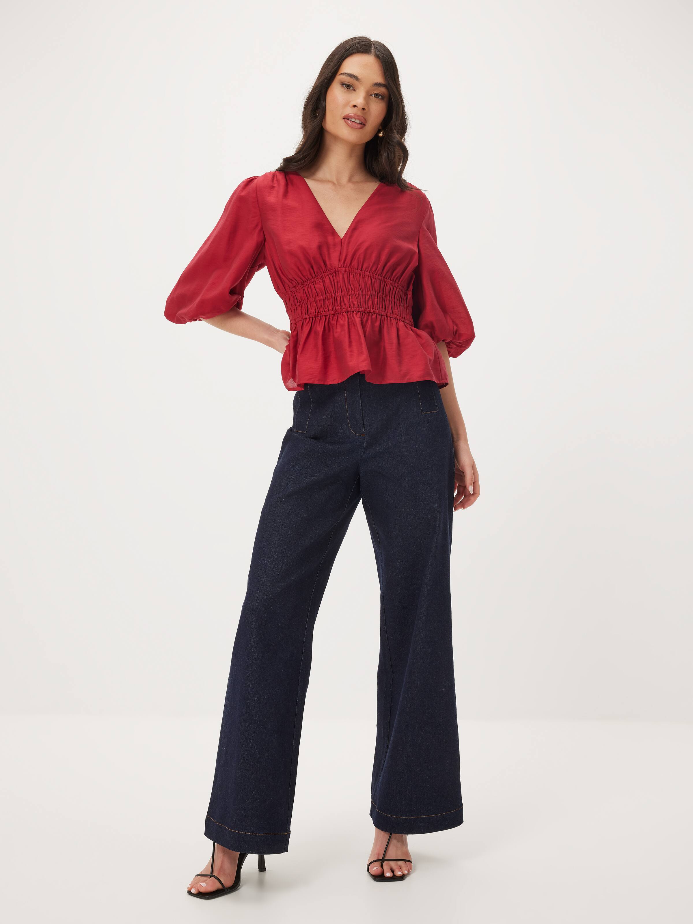 Harmony Shirred Bodice Blouse