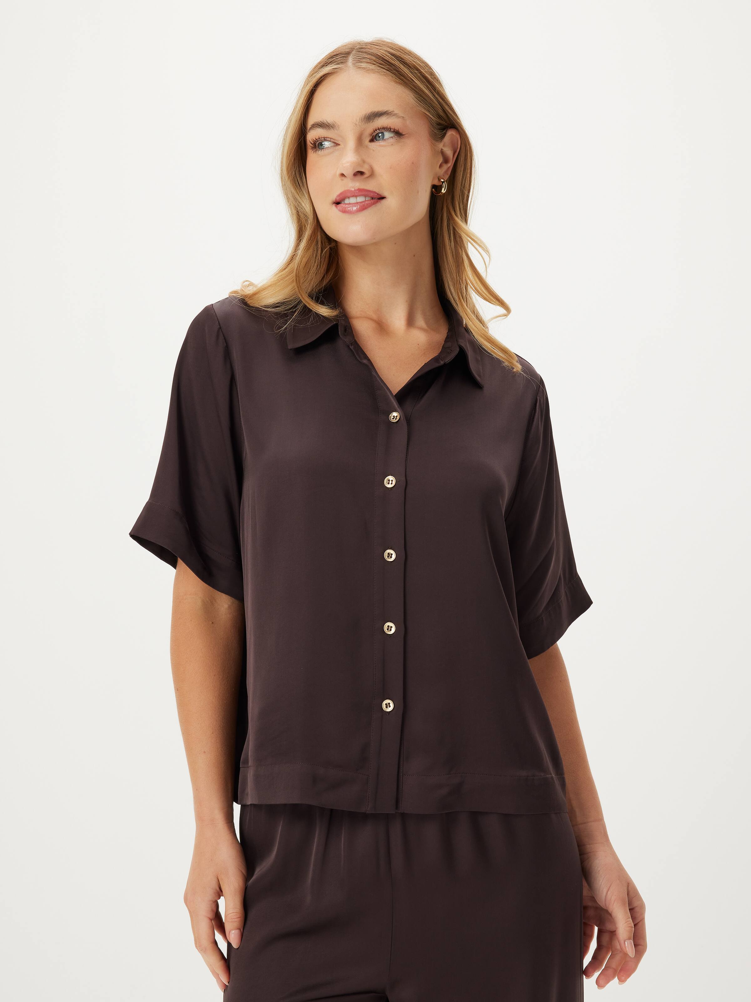 Hattie Satin Shirt