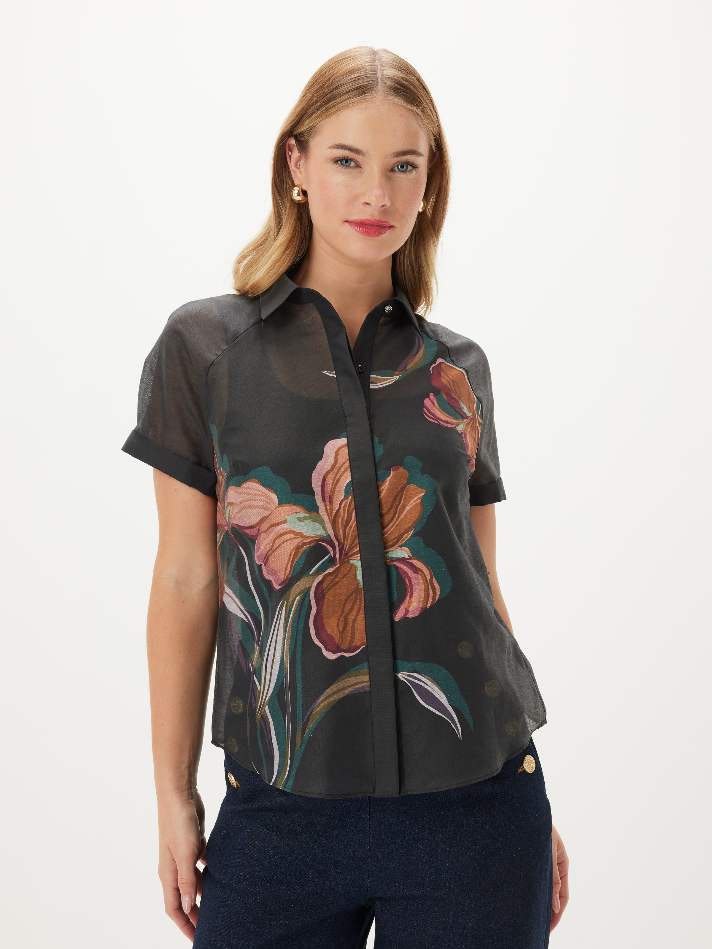 Fleur Short Sleeve Shirt