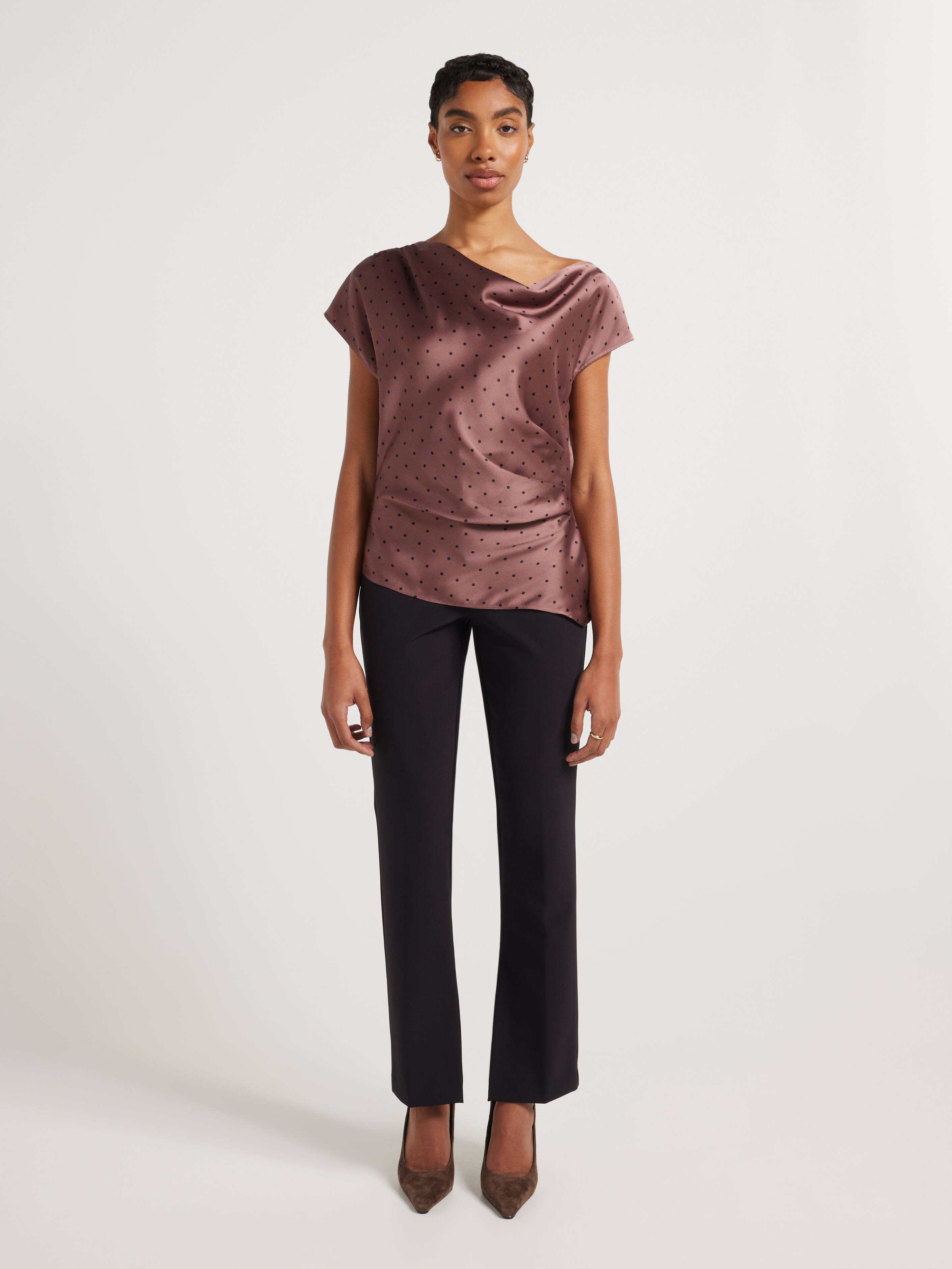 Almost Gone Scarlett Tipped Shoulder Top