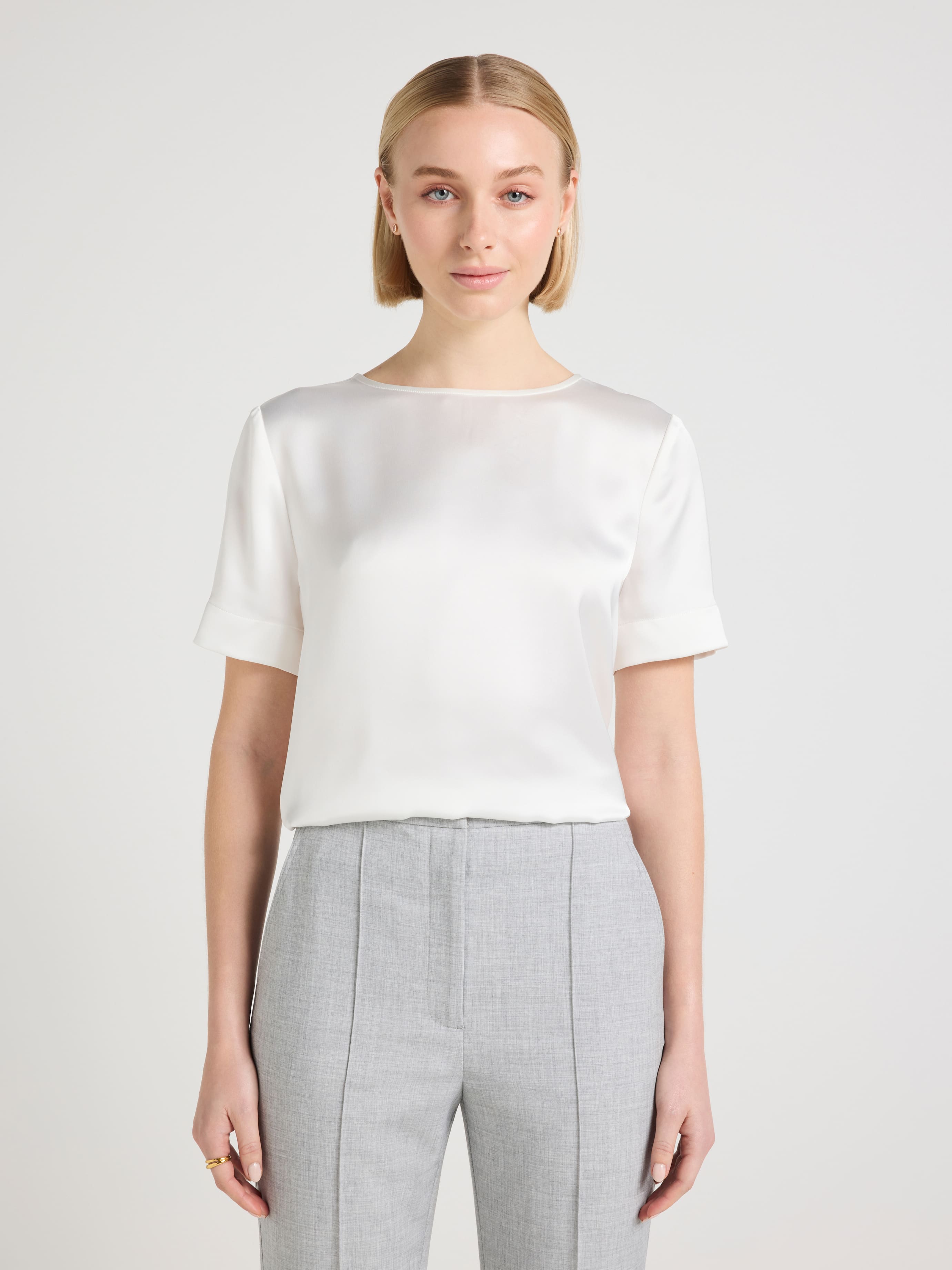 Signature Satin Tee