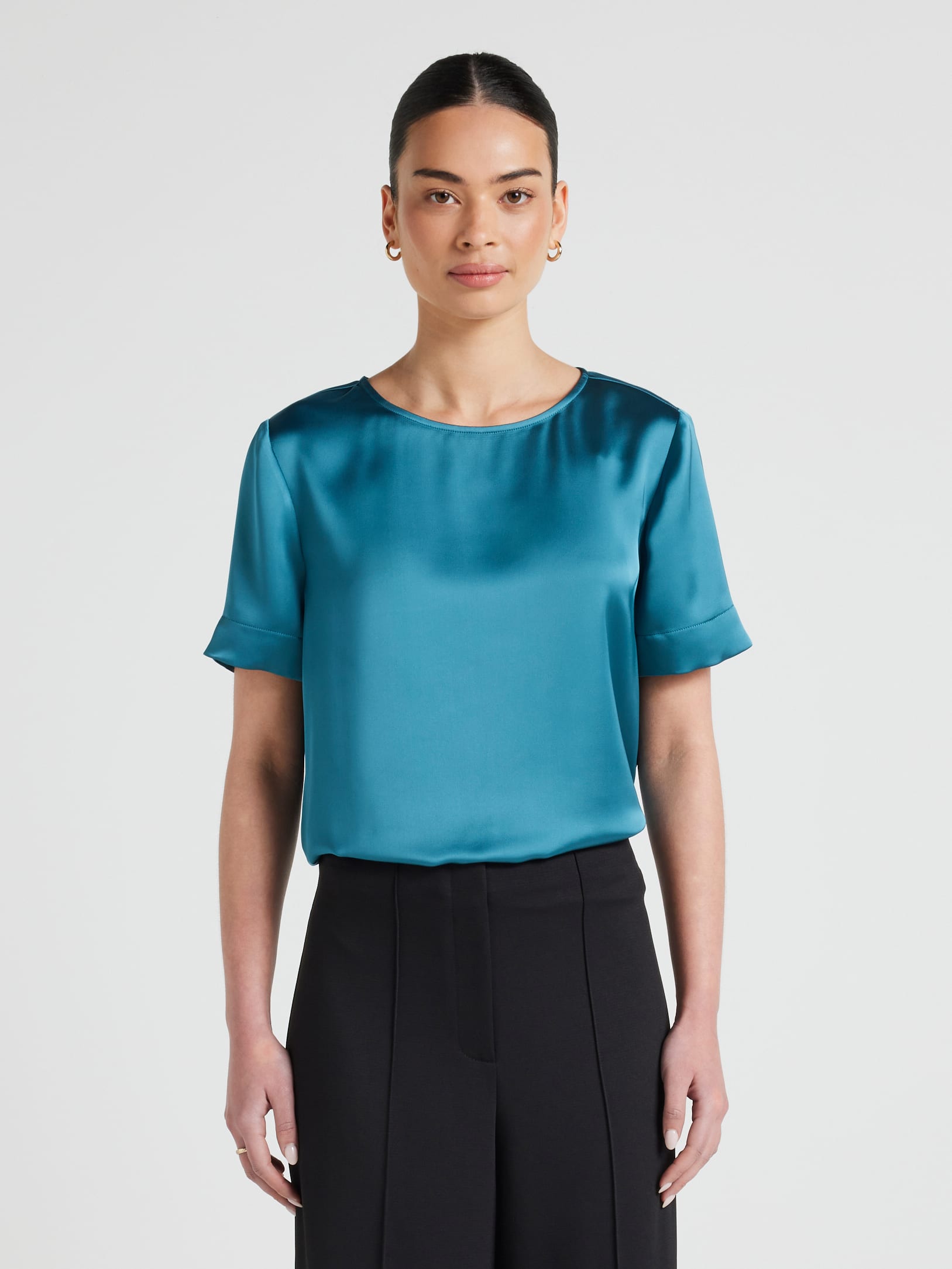 Signature Satin Tee