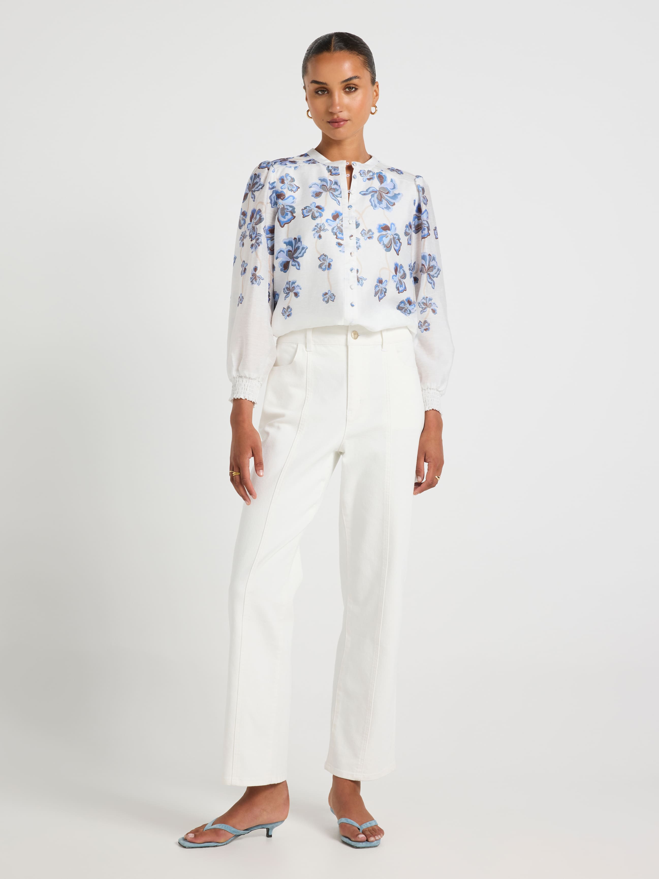 Sophia 3/4 Sleeve Blouse