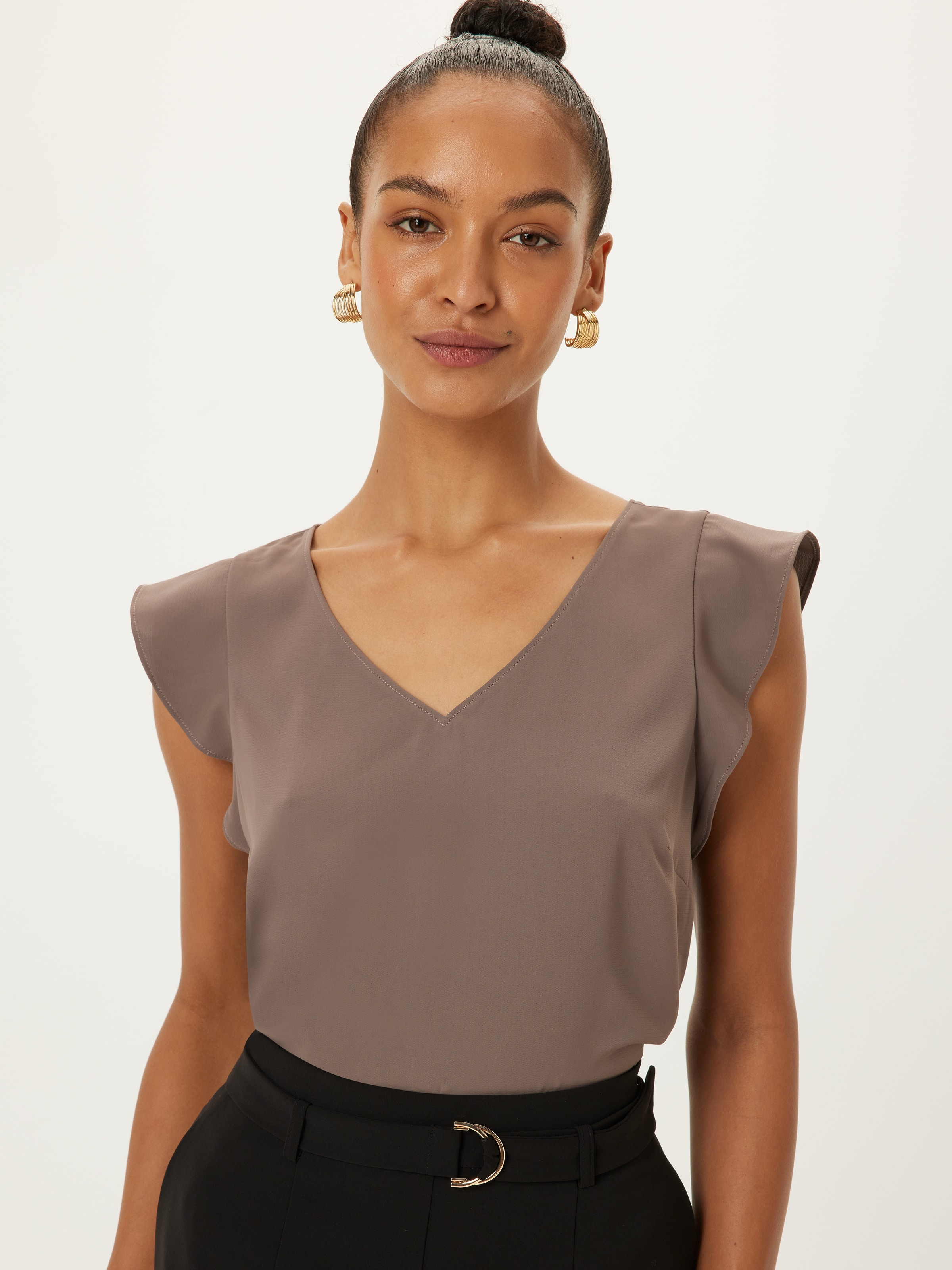 Carrie Core V-Neck Top
