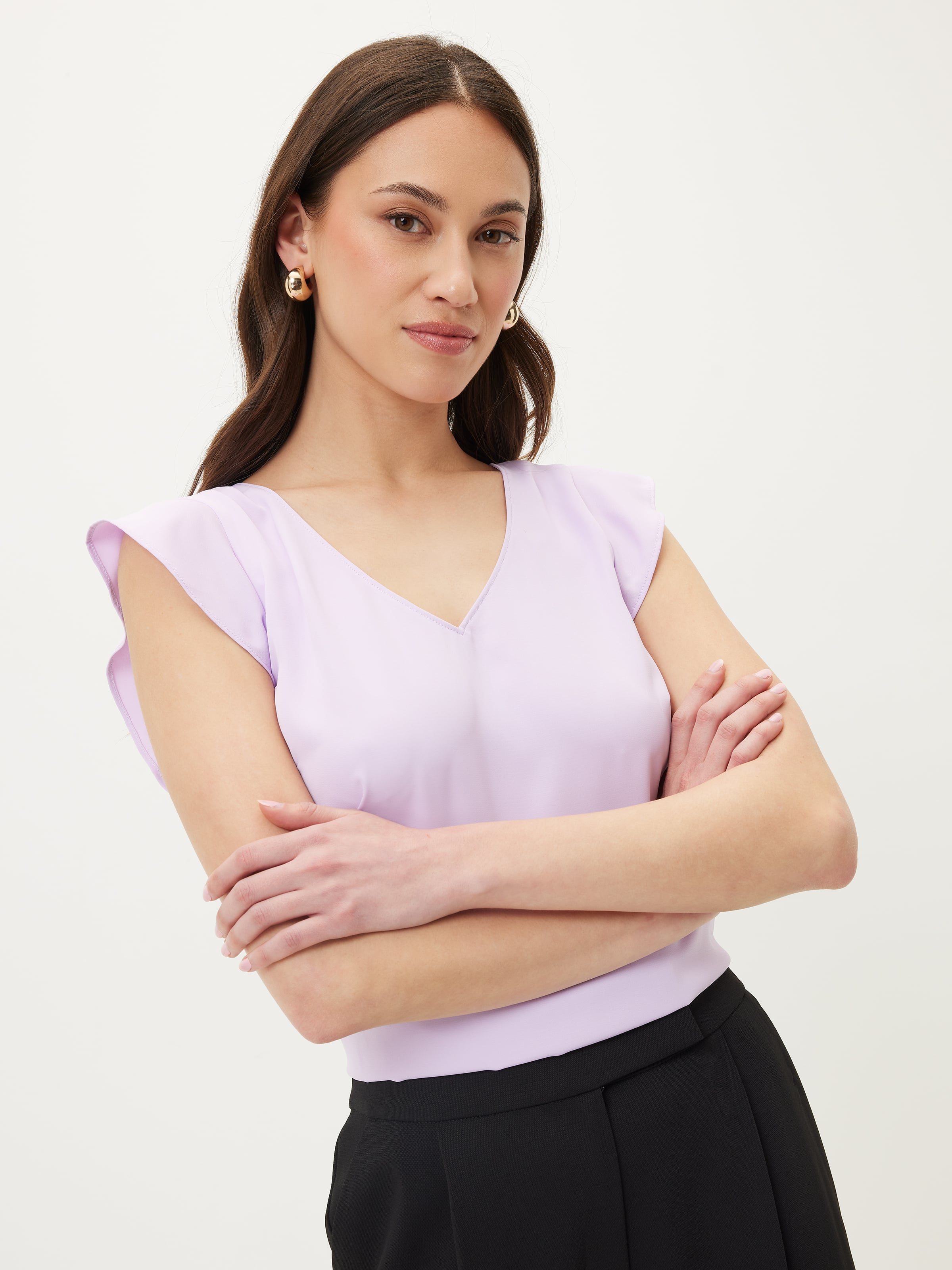Carrie Core V-Neck Top
