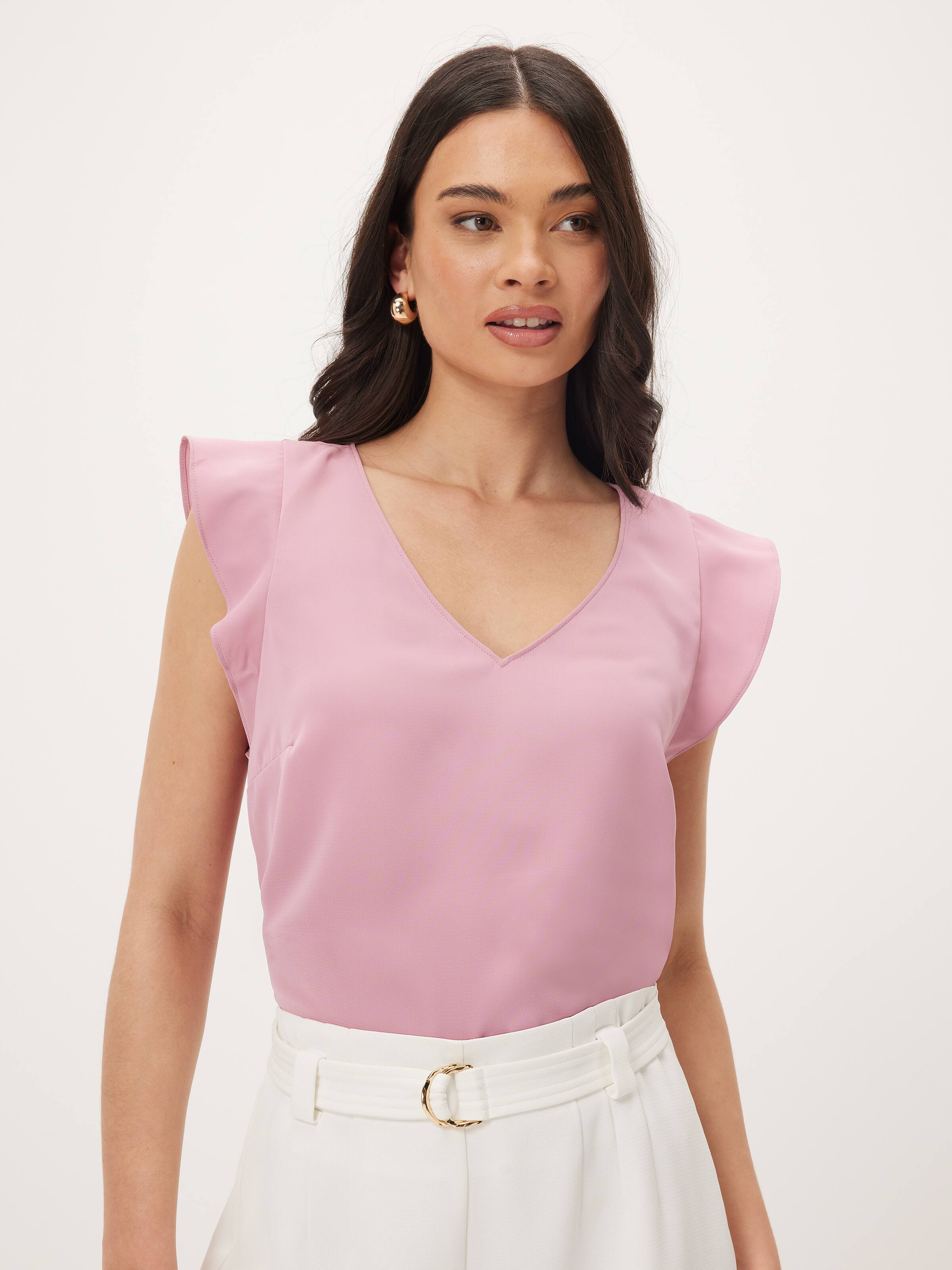 Carrie Core V-Neck Top