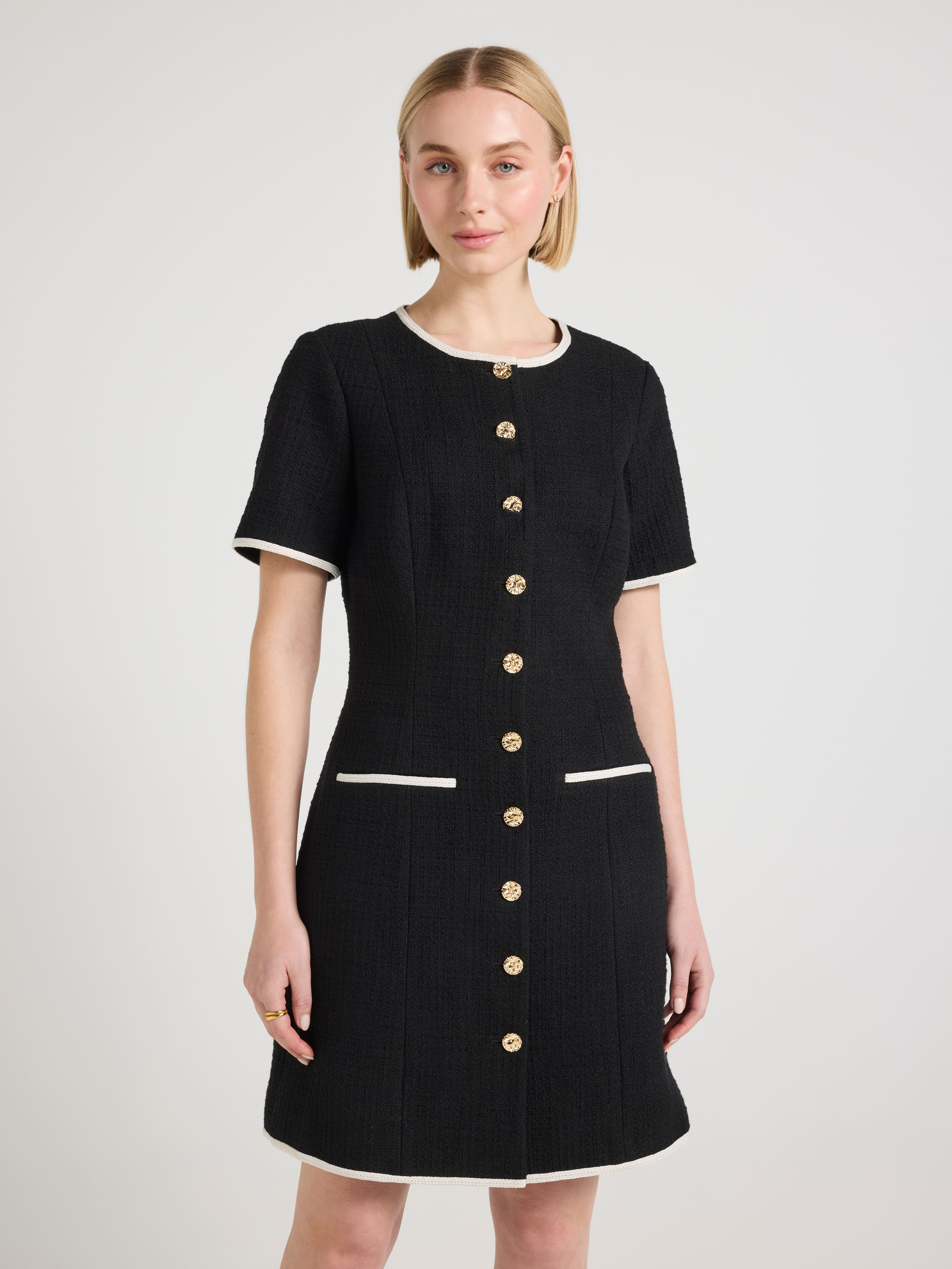 Lilah Boucle Short Dress