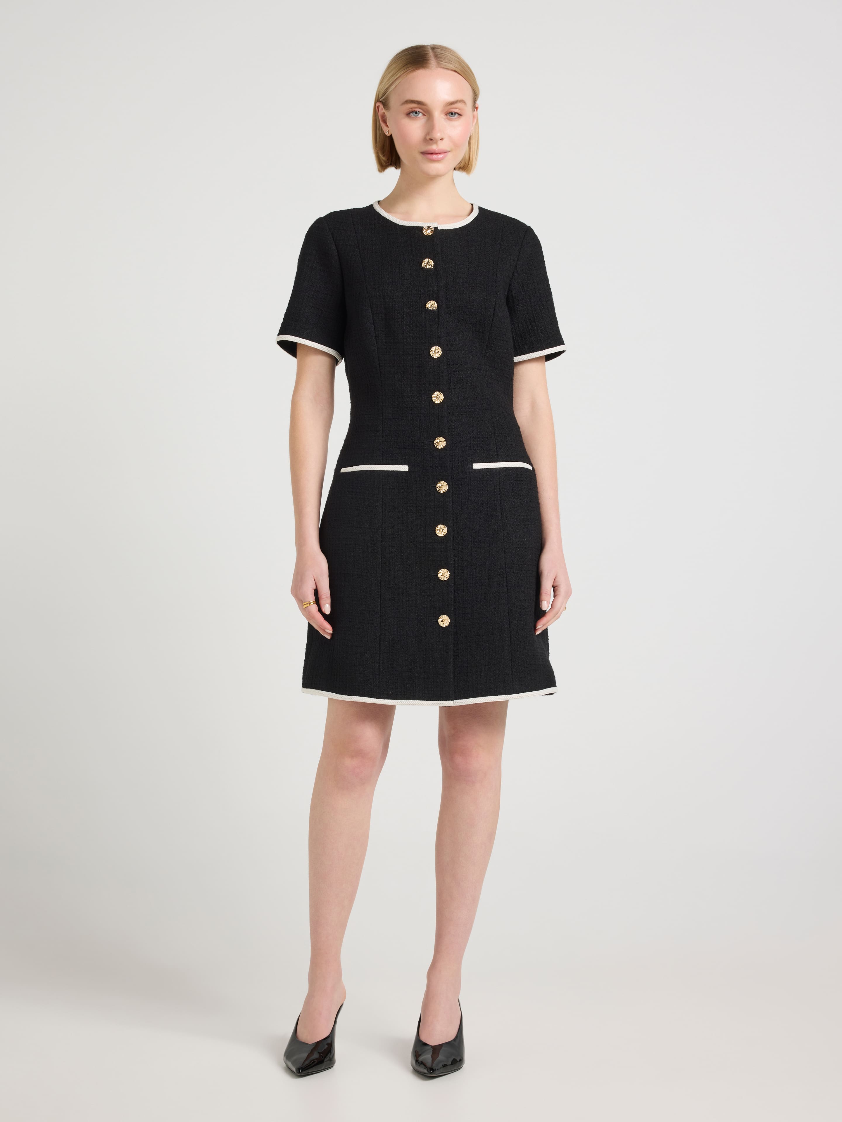 Lilah Boucle Short Dress