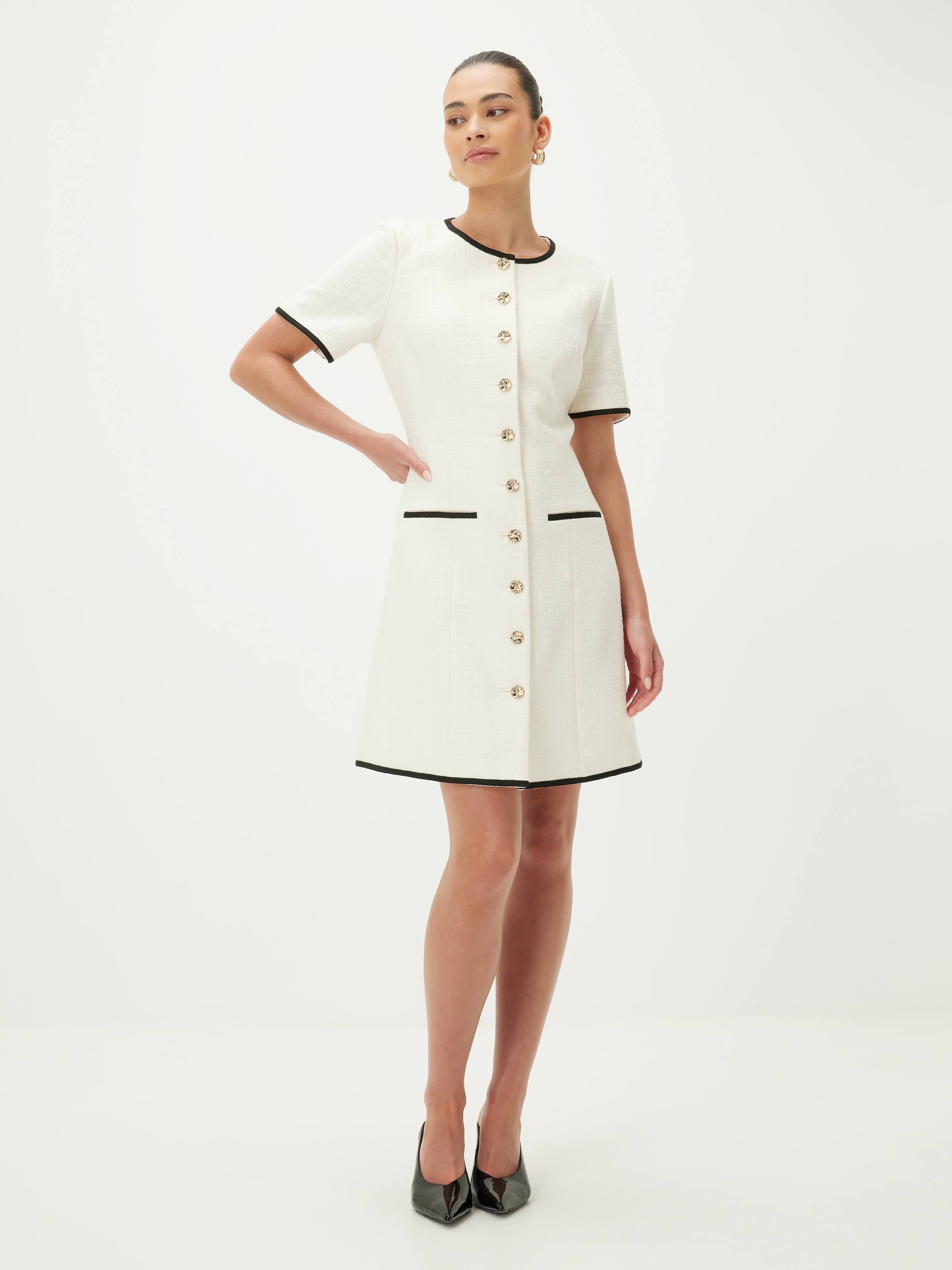 Lilah Boucle Short Dress