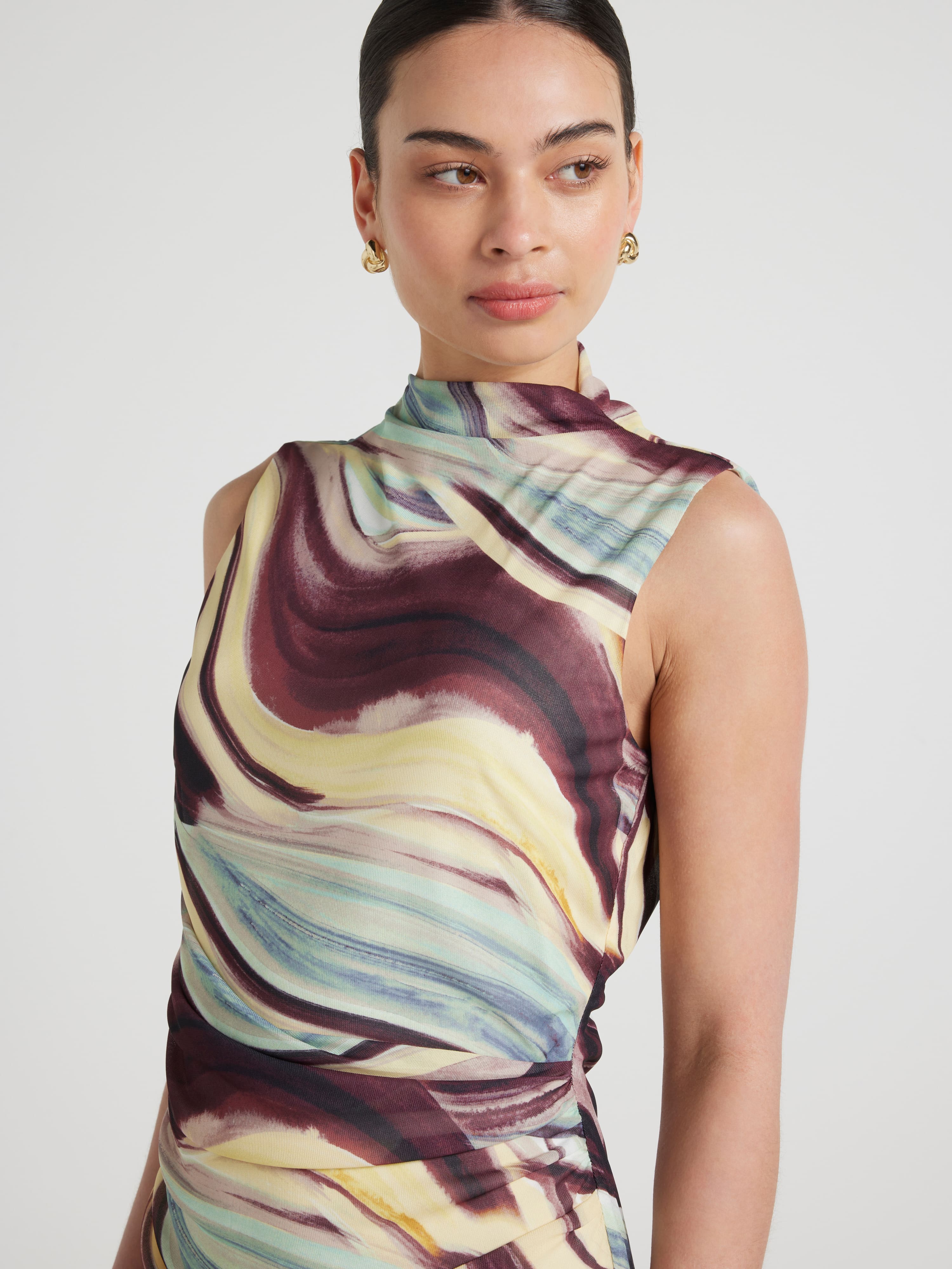 James Jersey Midi Dress