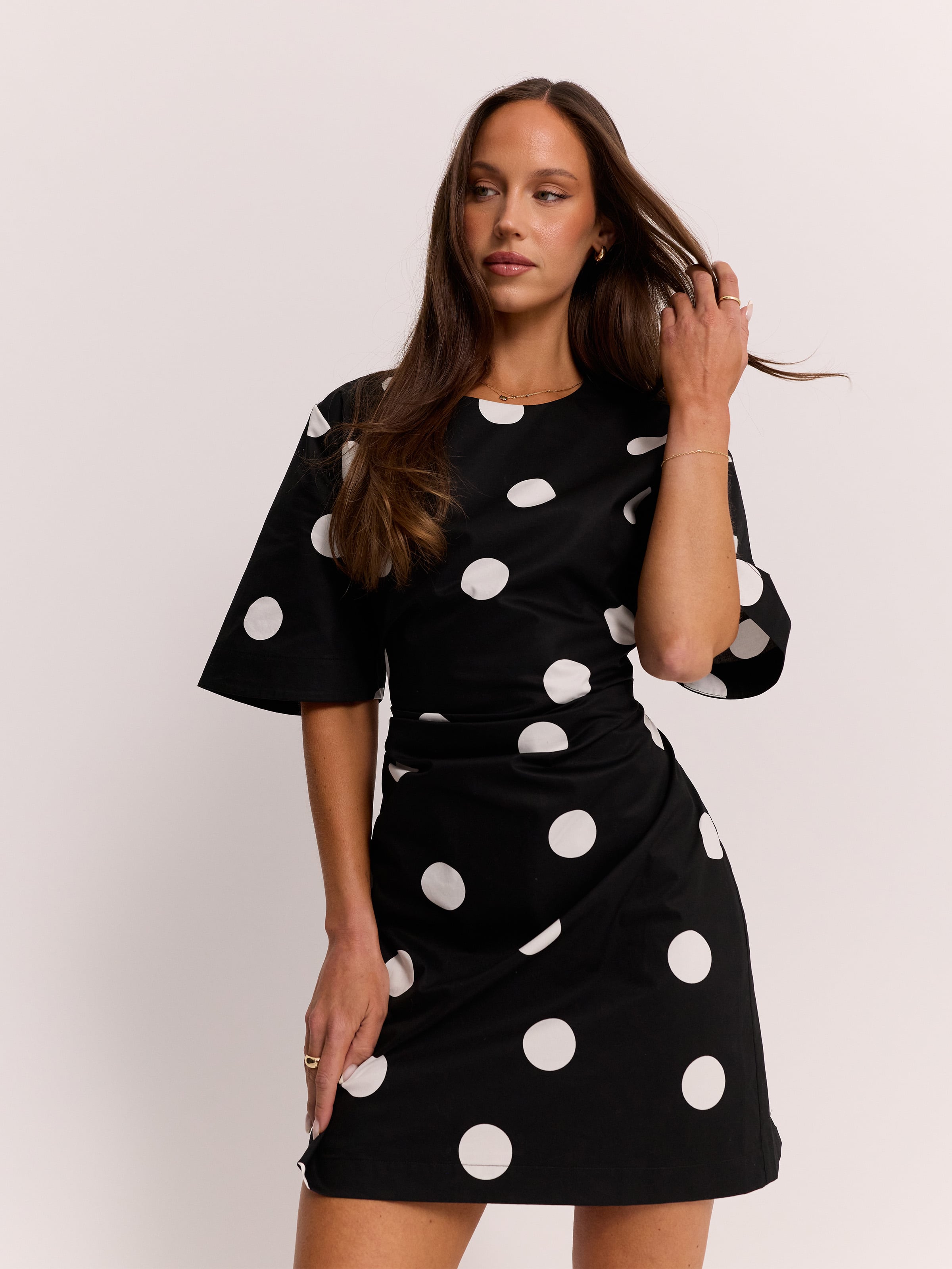 Adaline Short Sleeve Mini Dress