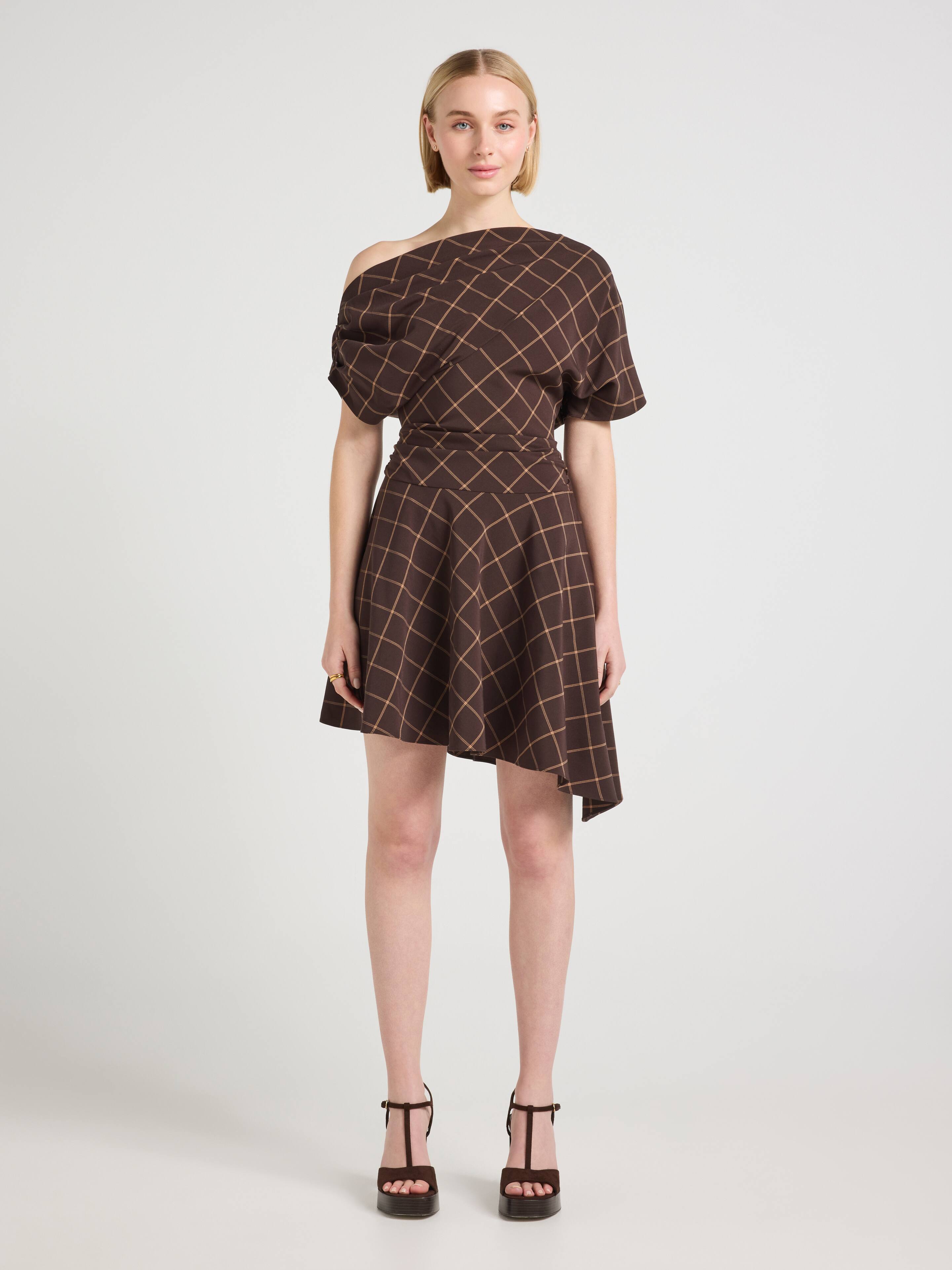 Eloise Tip Shoulder Dress