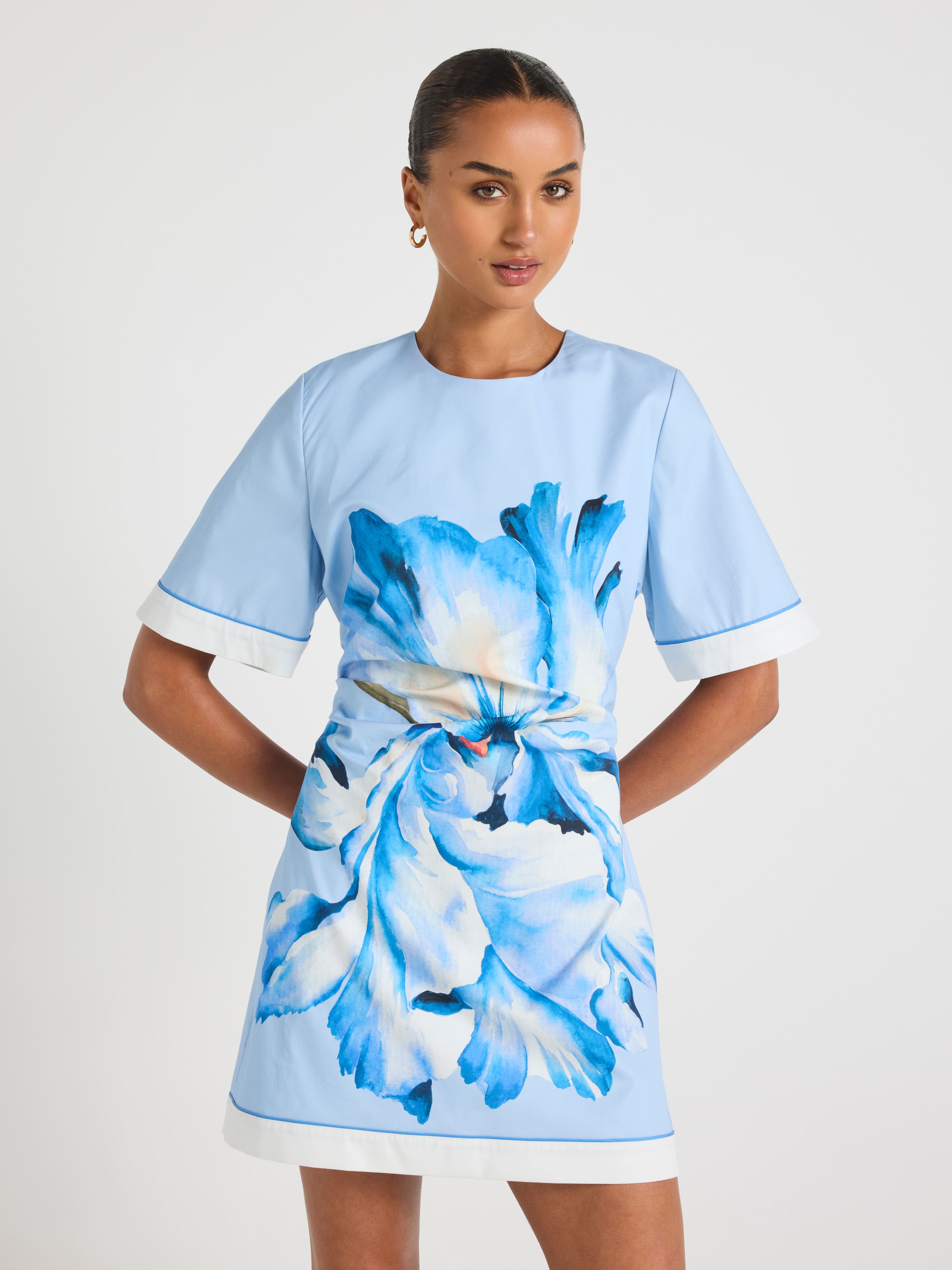 Adina Short Sleeve Mini Dress