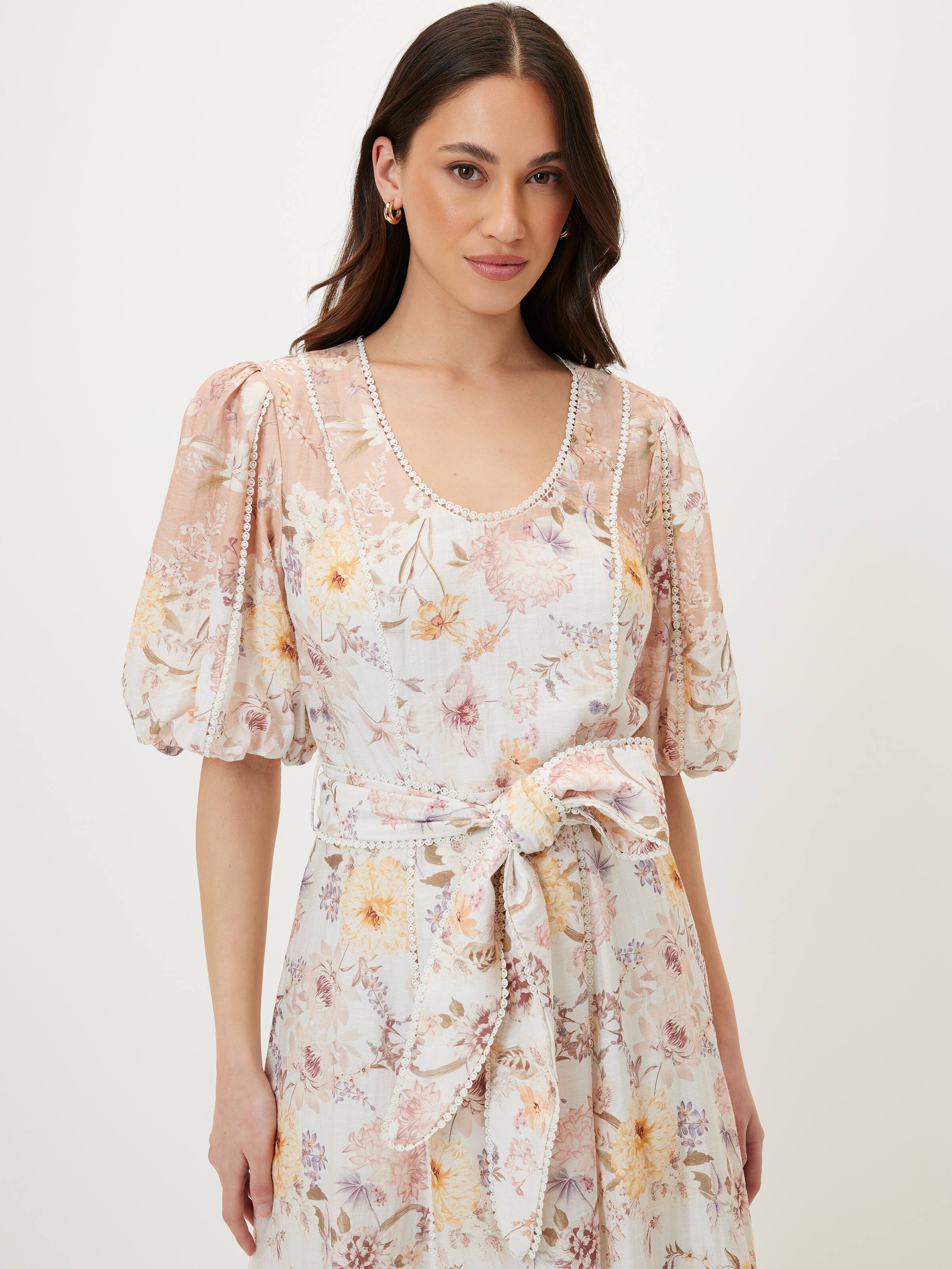Madeline Trim Midi Dress
