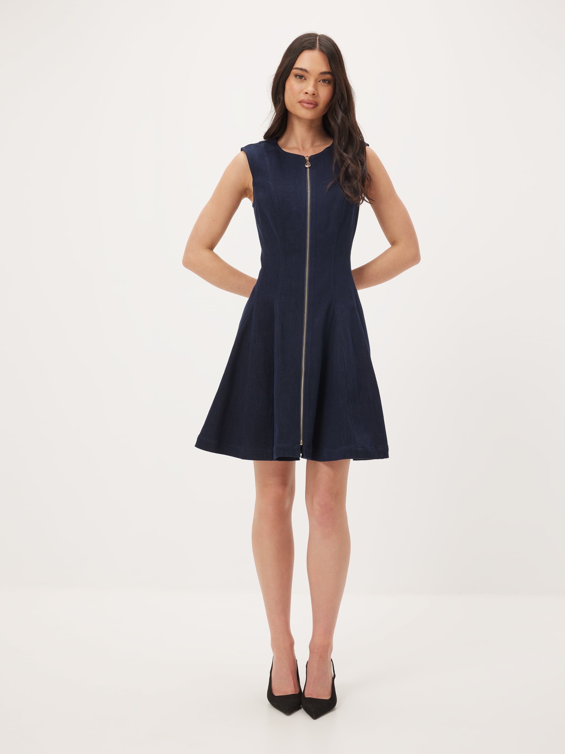Phoenix Short Denim Dress
