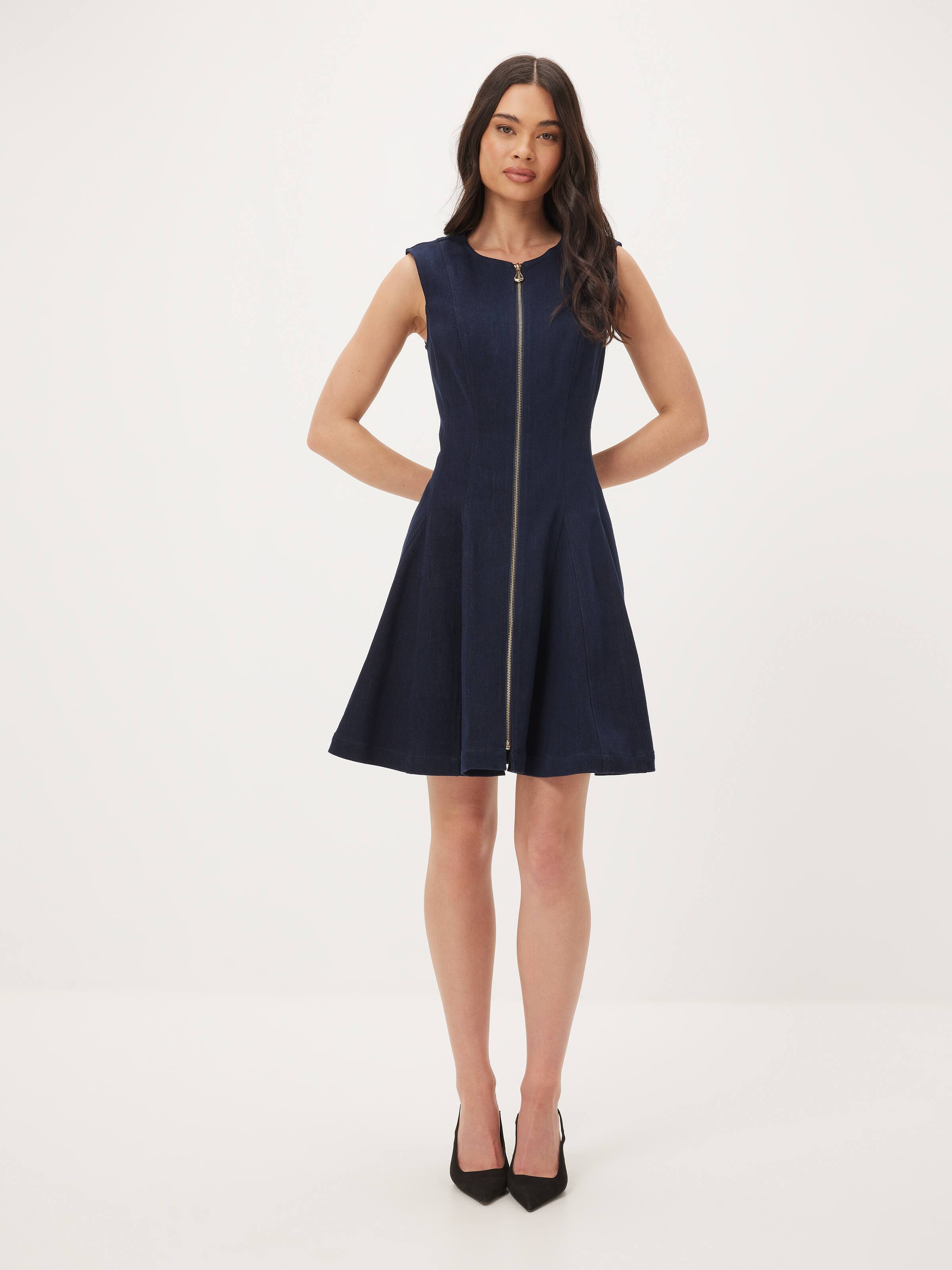 Phoenix Short Denim Dress