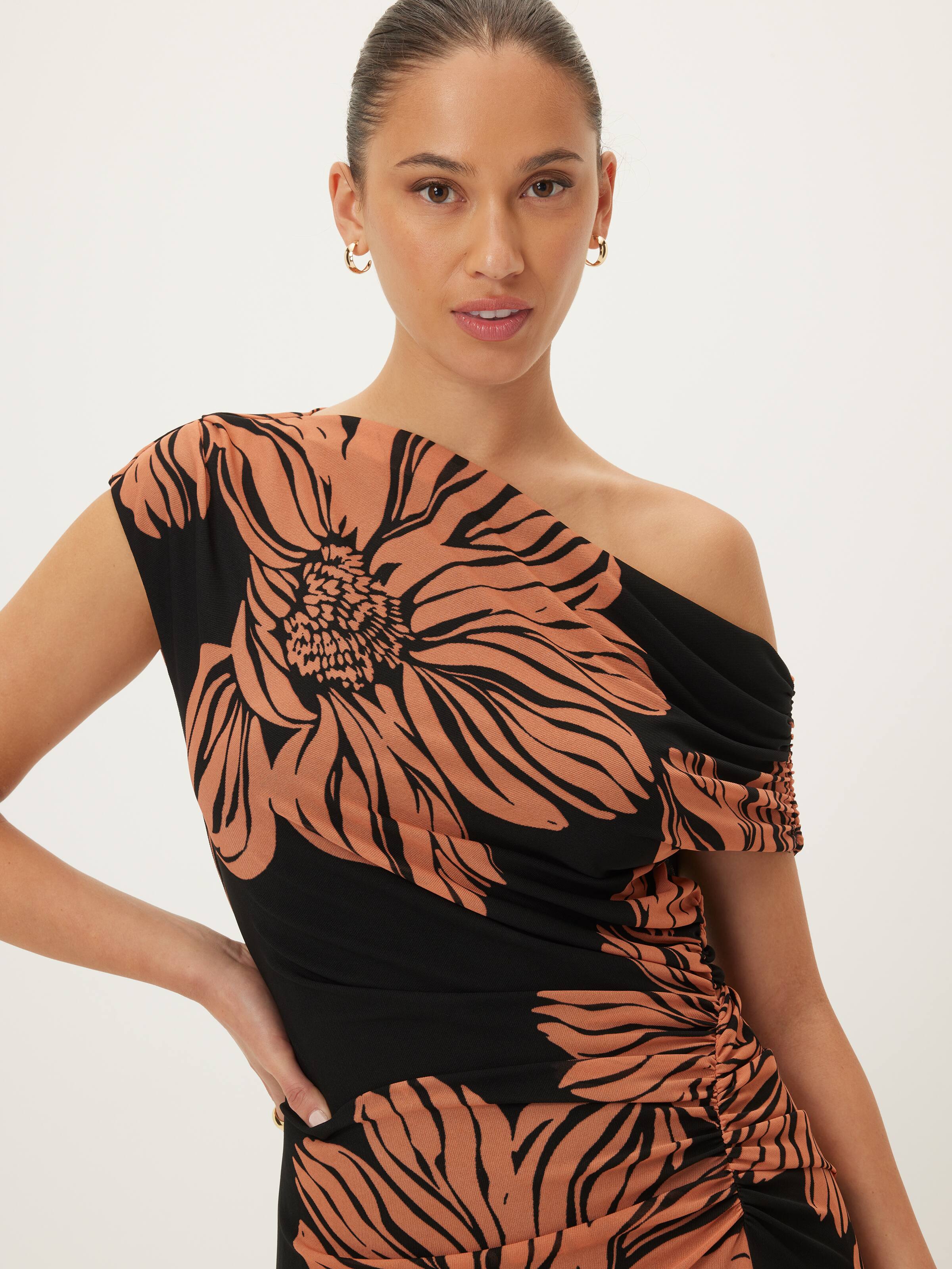 Coco Mesh Midi Dress