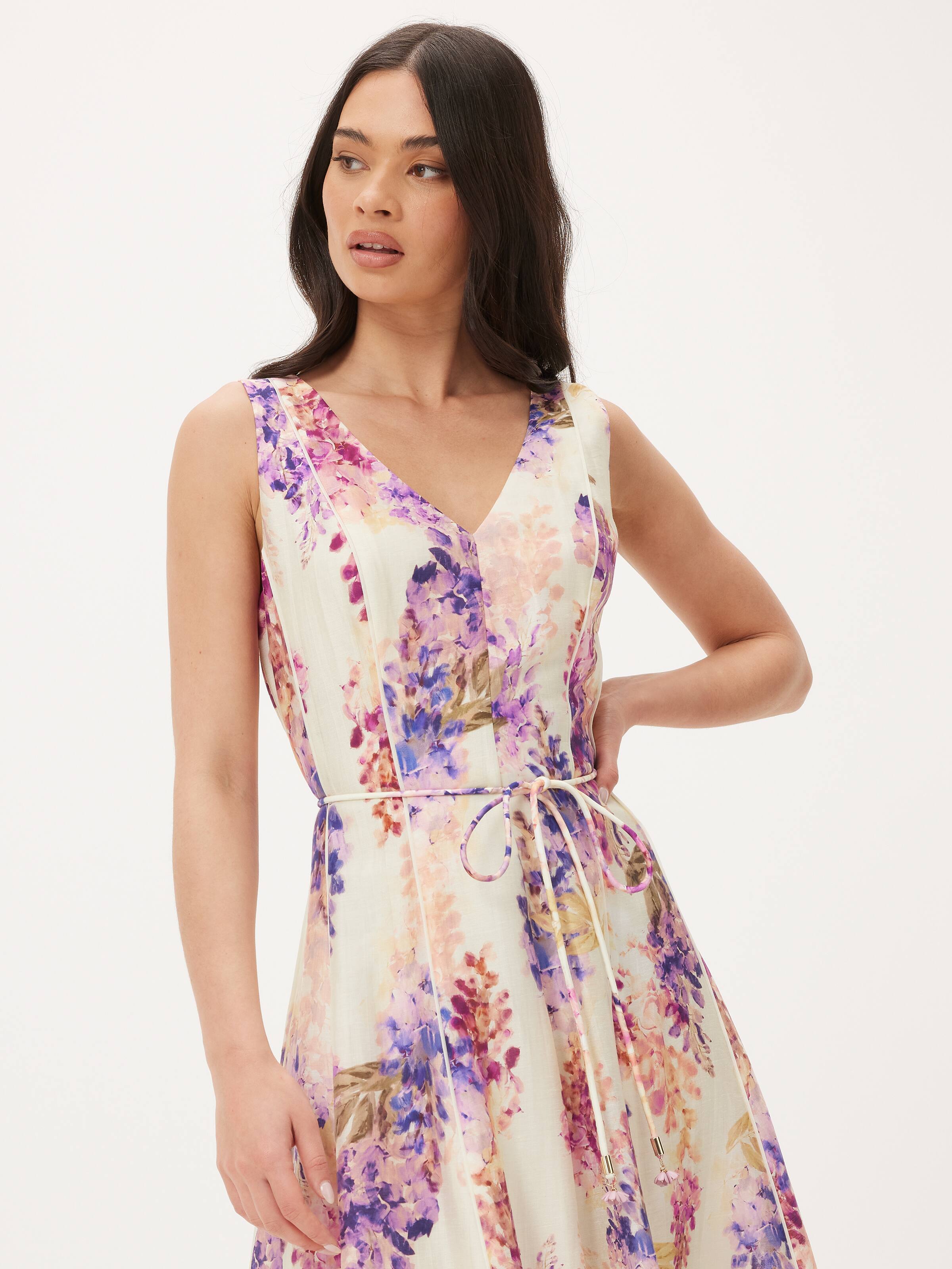Mira Sleeveless Midi Dress