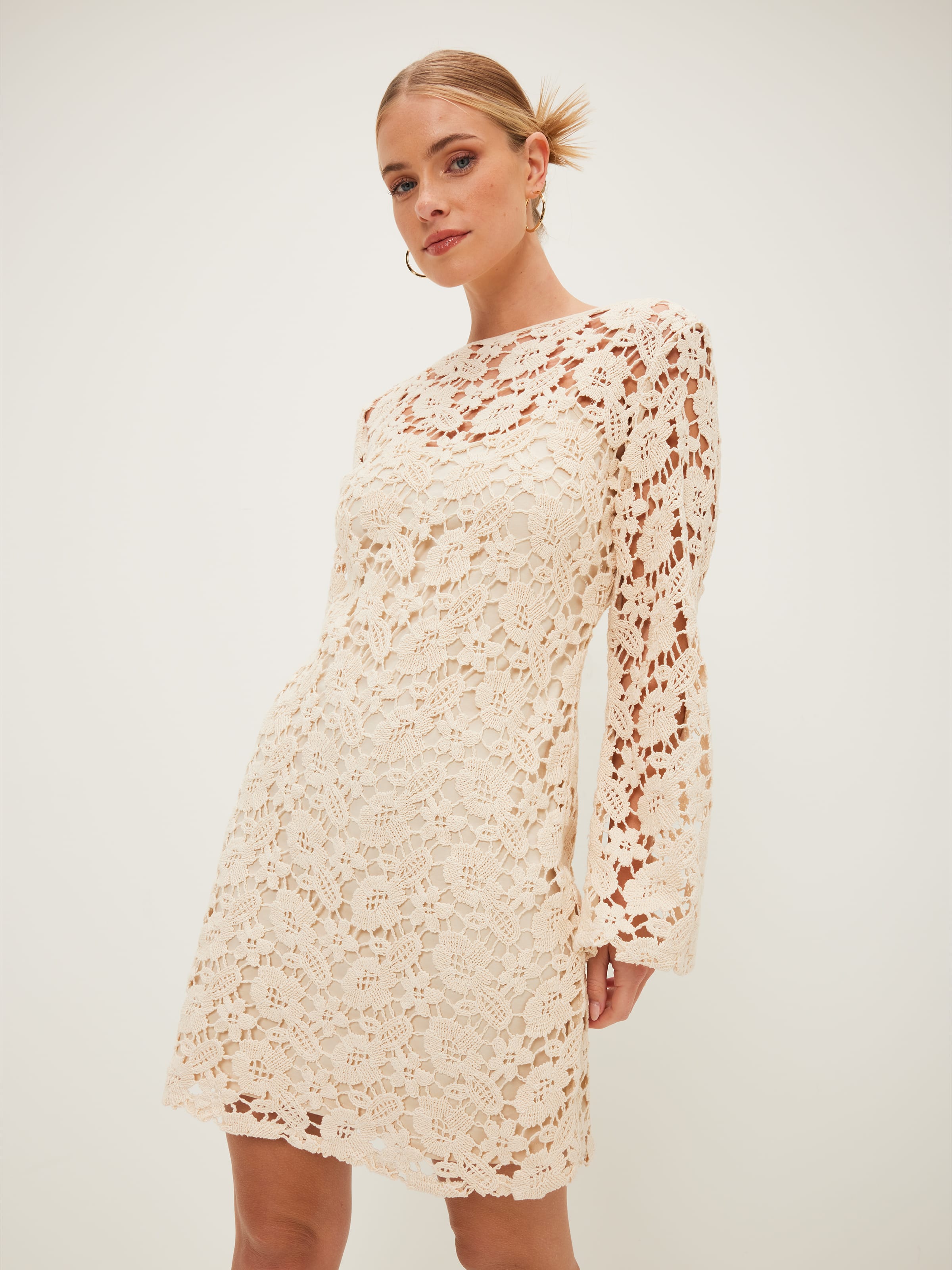 Portmans white 2024 lace dress