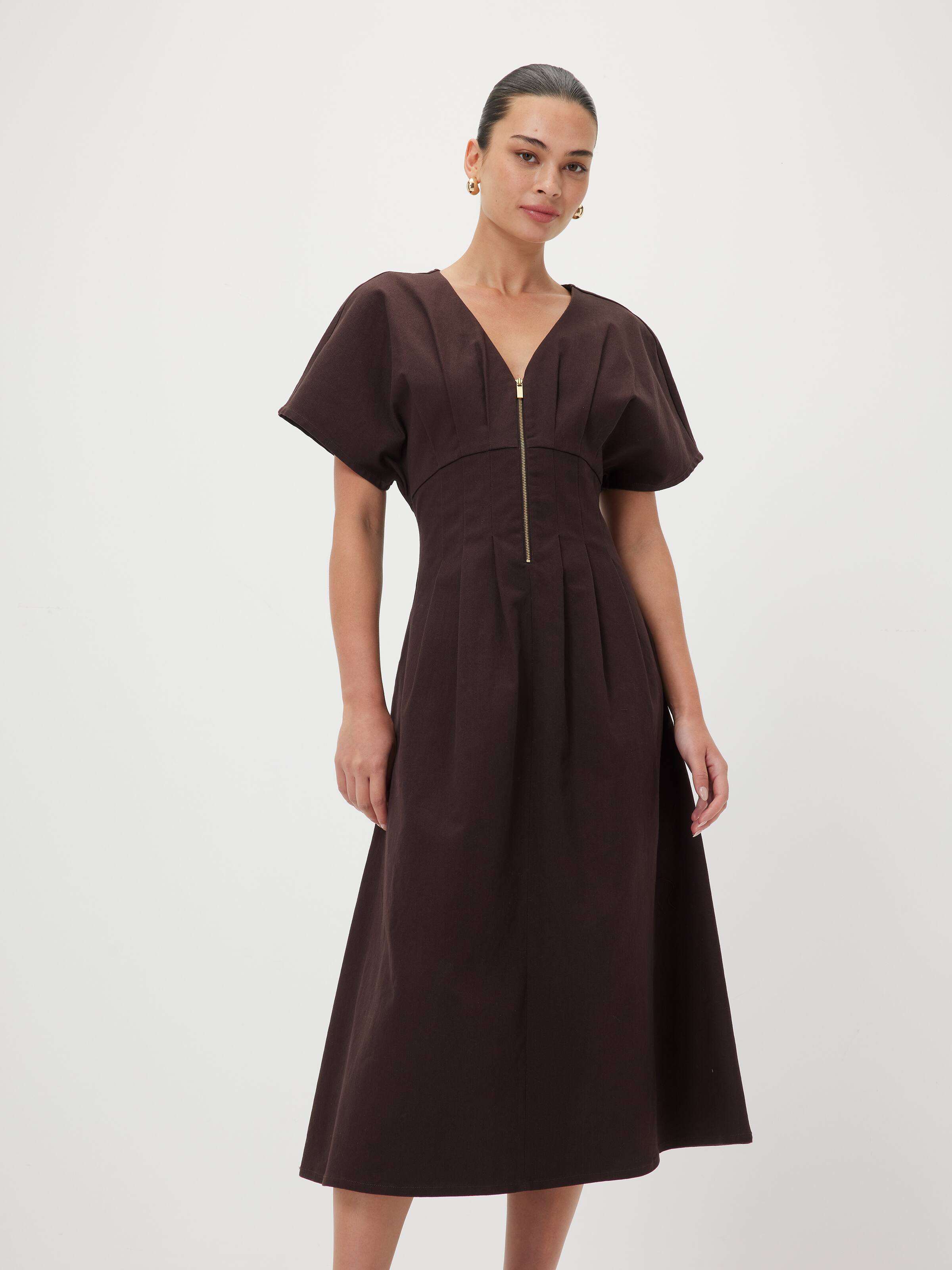 Montana Denim Midi Dress