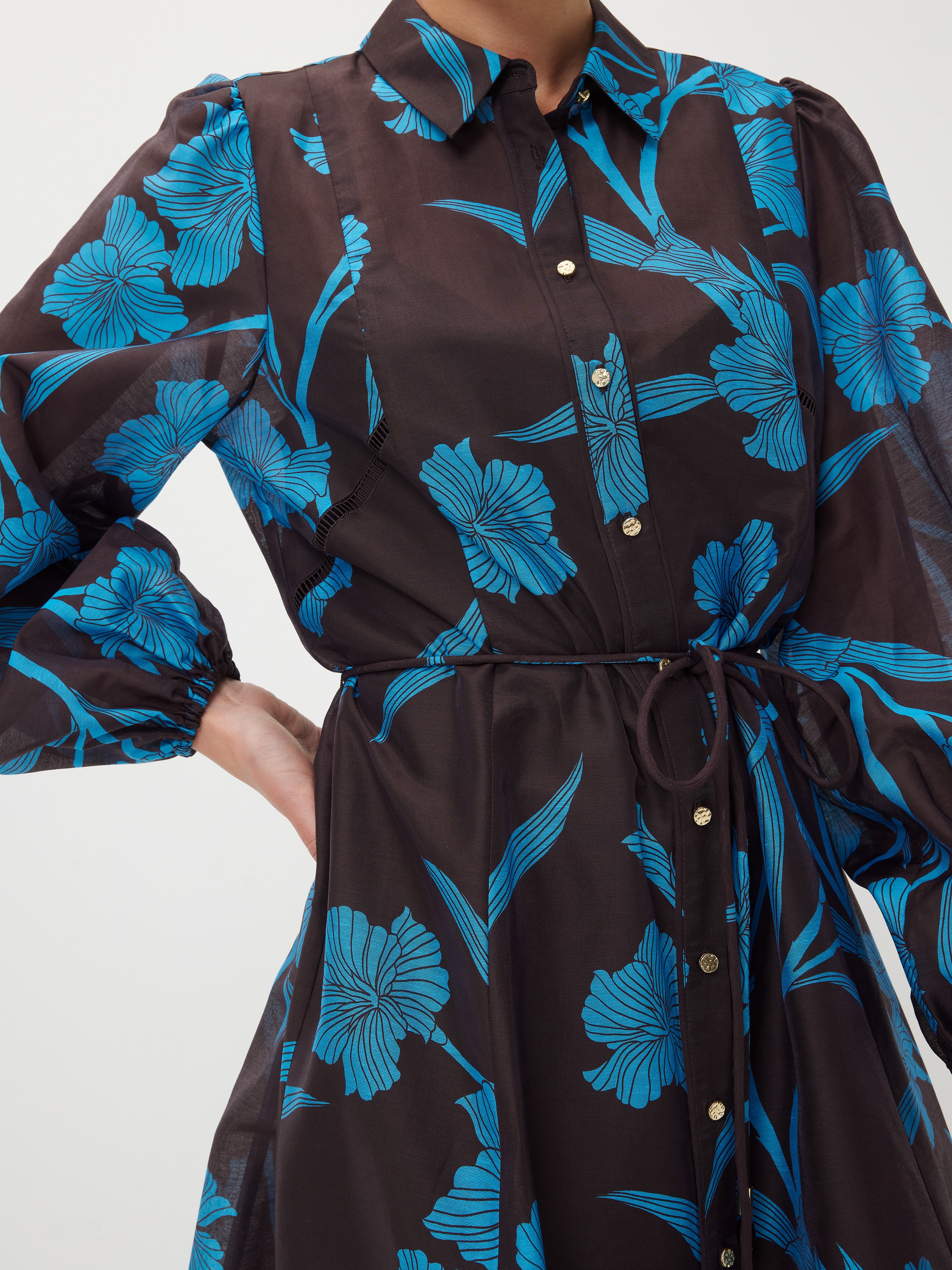 Alessia Midi Shirt Dress