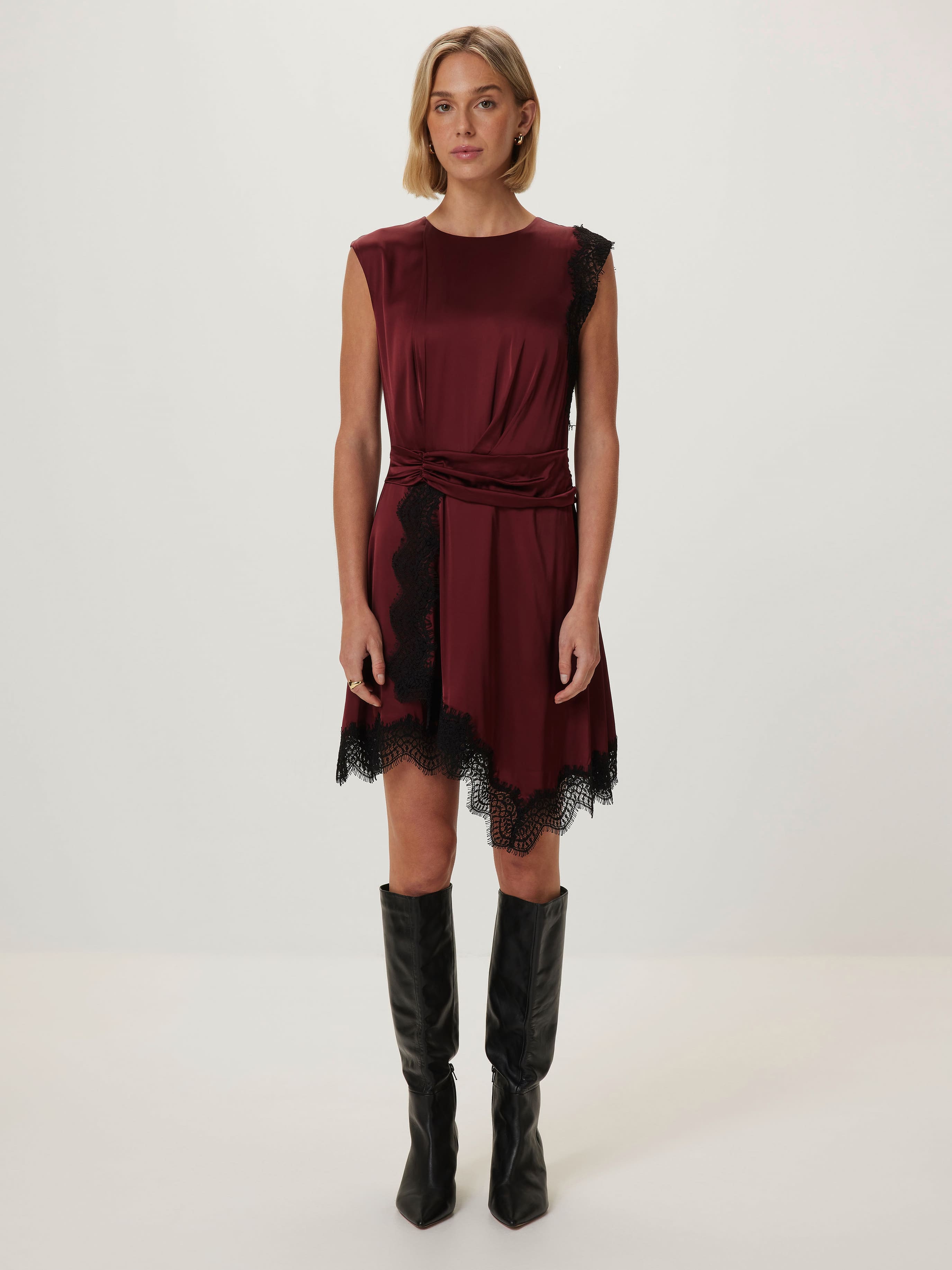 Frederika Asym Short Dress