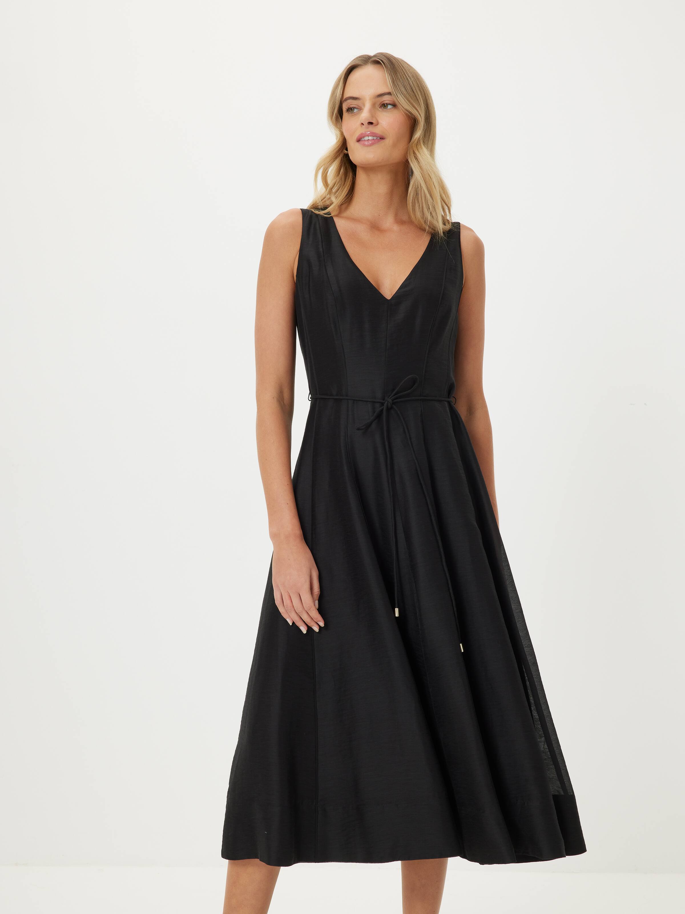 Mira Sleeveless Midi Dress